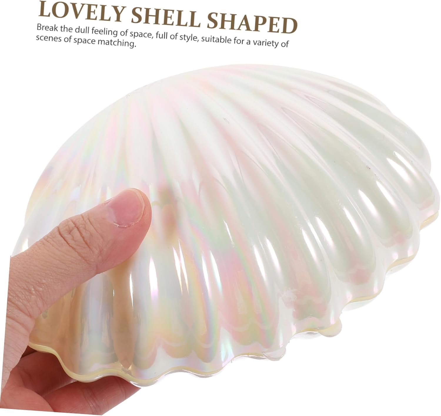 PRETYZOOM Shell Design Candy Box Mini Storage Case for Party Favors