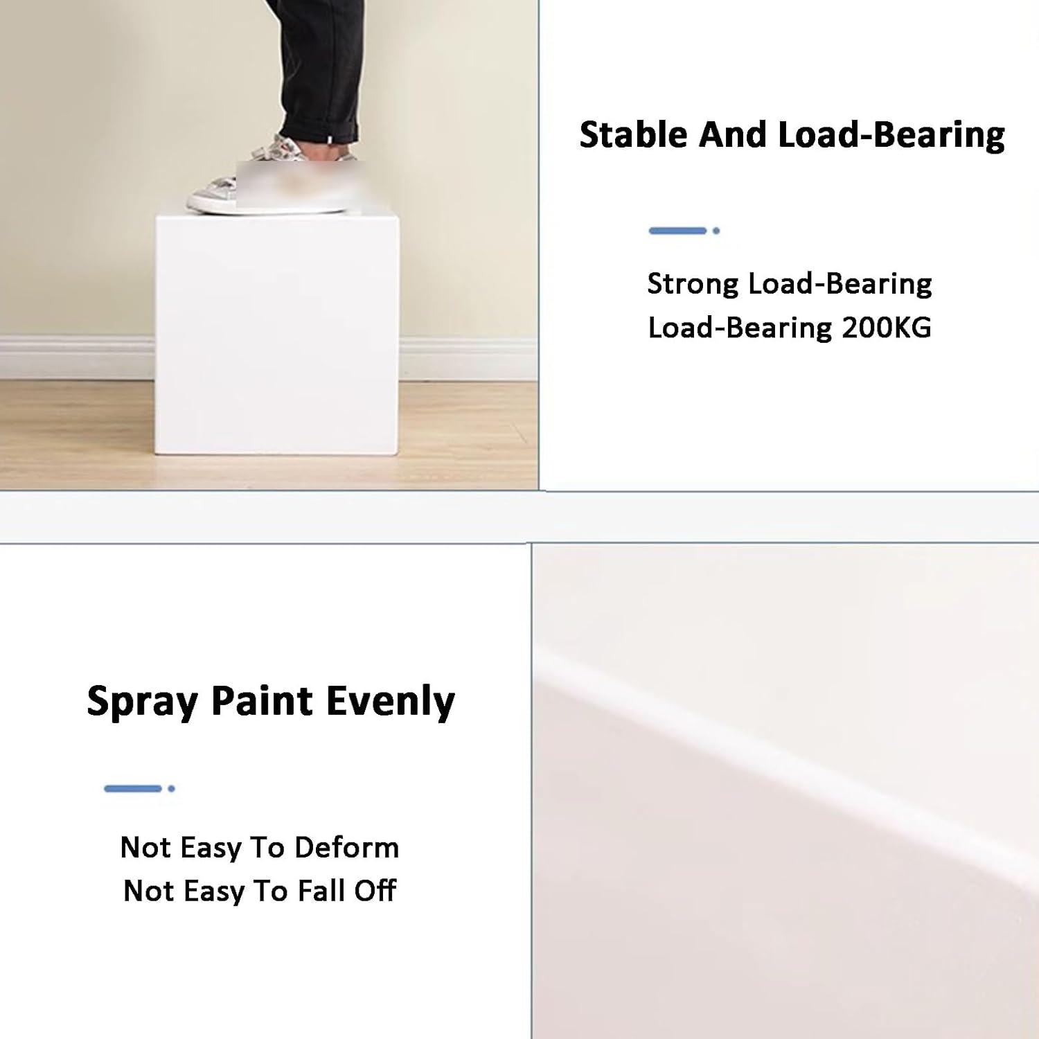 Cube Mannequin Display Stand 200KG Load Capacity
