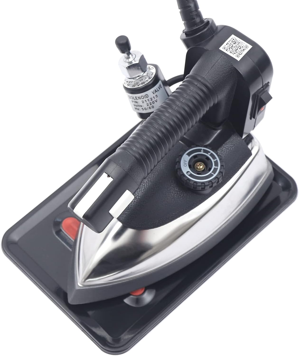 DYRABREST Industrial Gravity Steam Iron with 3L Tank and Accessories