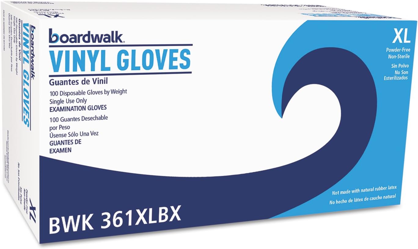 Exam Vinyl Gloves 1000 Per Carton