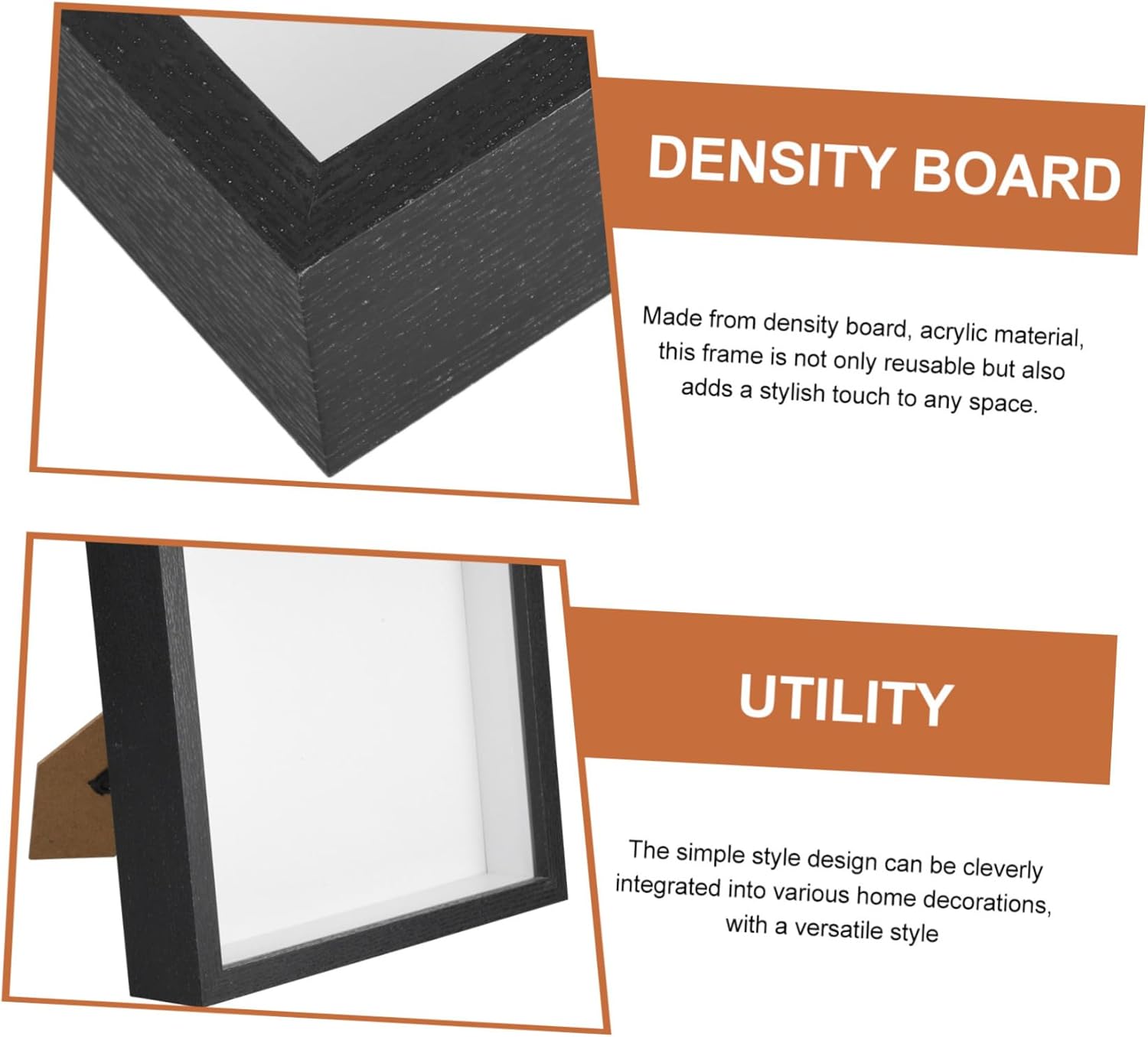 Dried Flower Display Frame for Home Decor and DIY Artwork