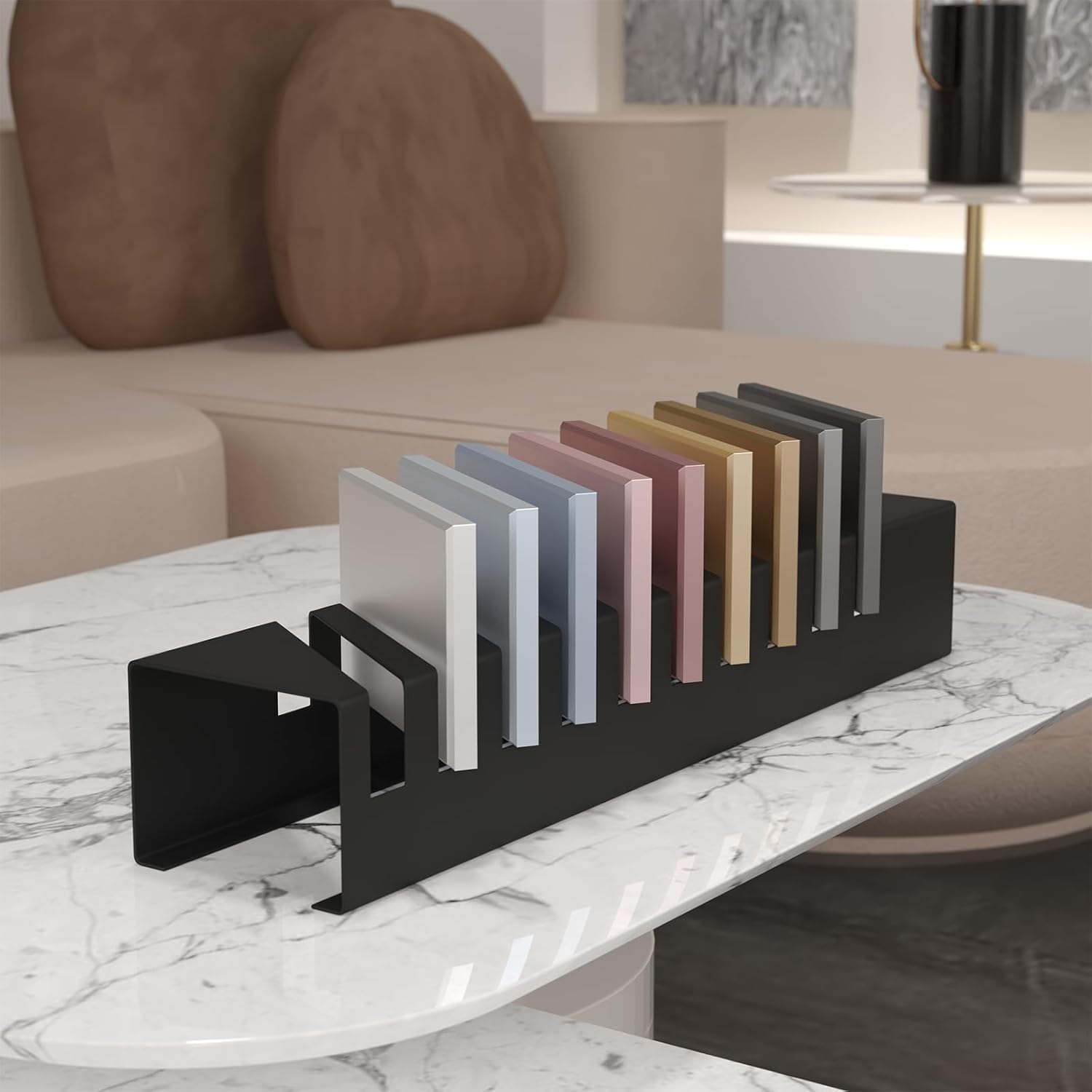 Lukar Tile Display Stand with 10 Slots