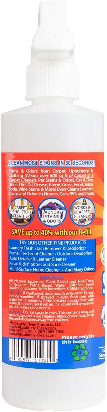 Absolutely Clean 60 Second Stain Remover 2 Pack