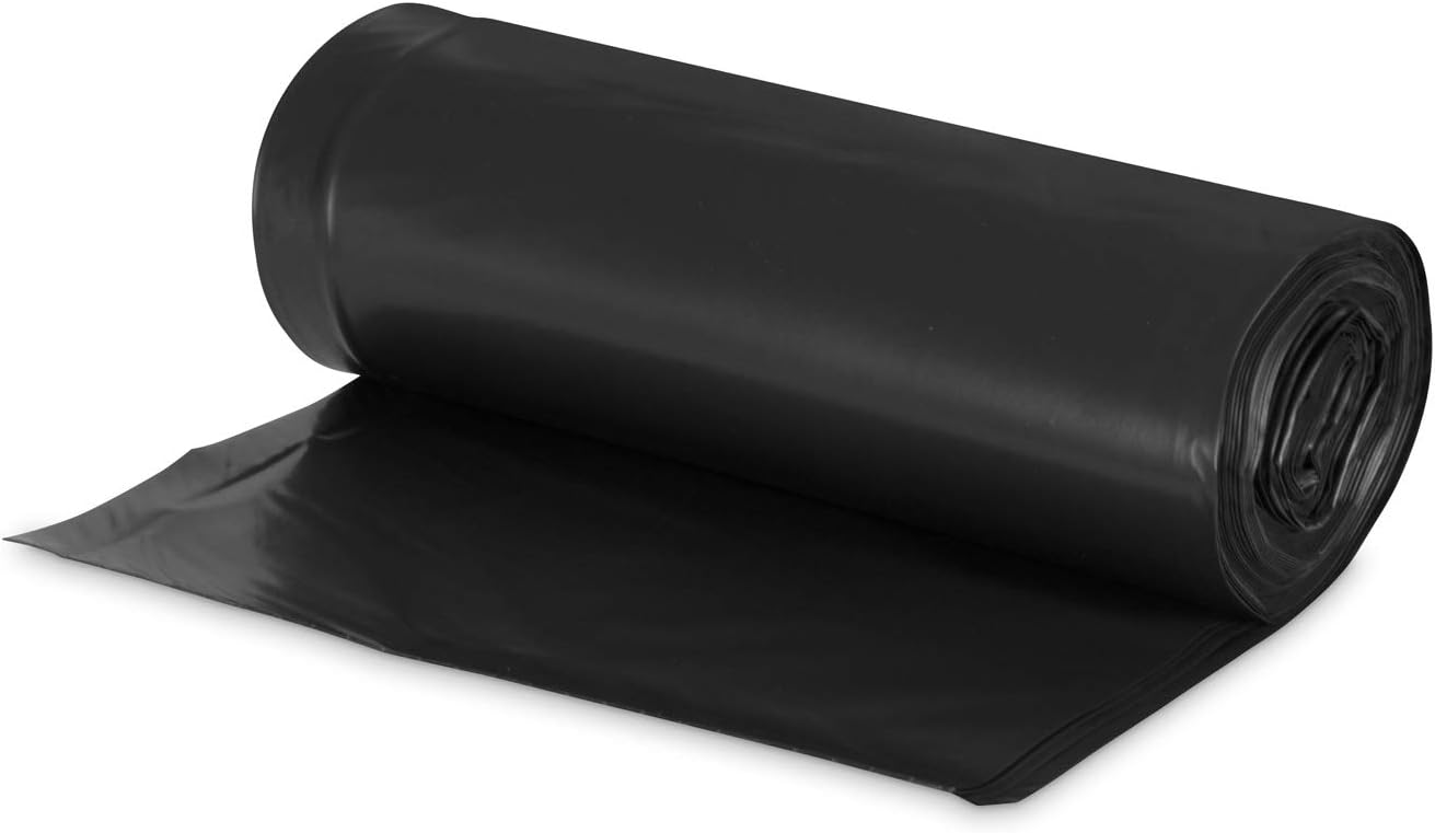 Earthsense Commercial RNW5815 Can Liner 38x58 Black Pack of 100