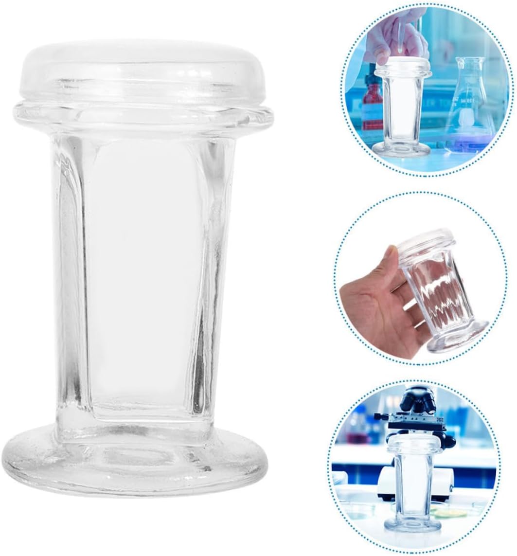 PRETYZOOM 60ml Wide Mouth Mason Jar with Glass Lid