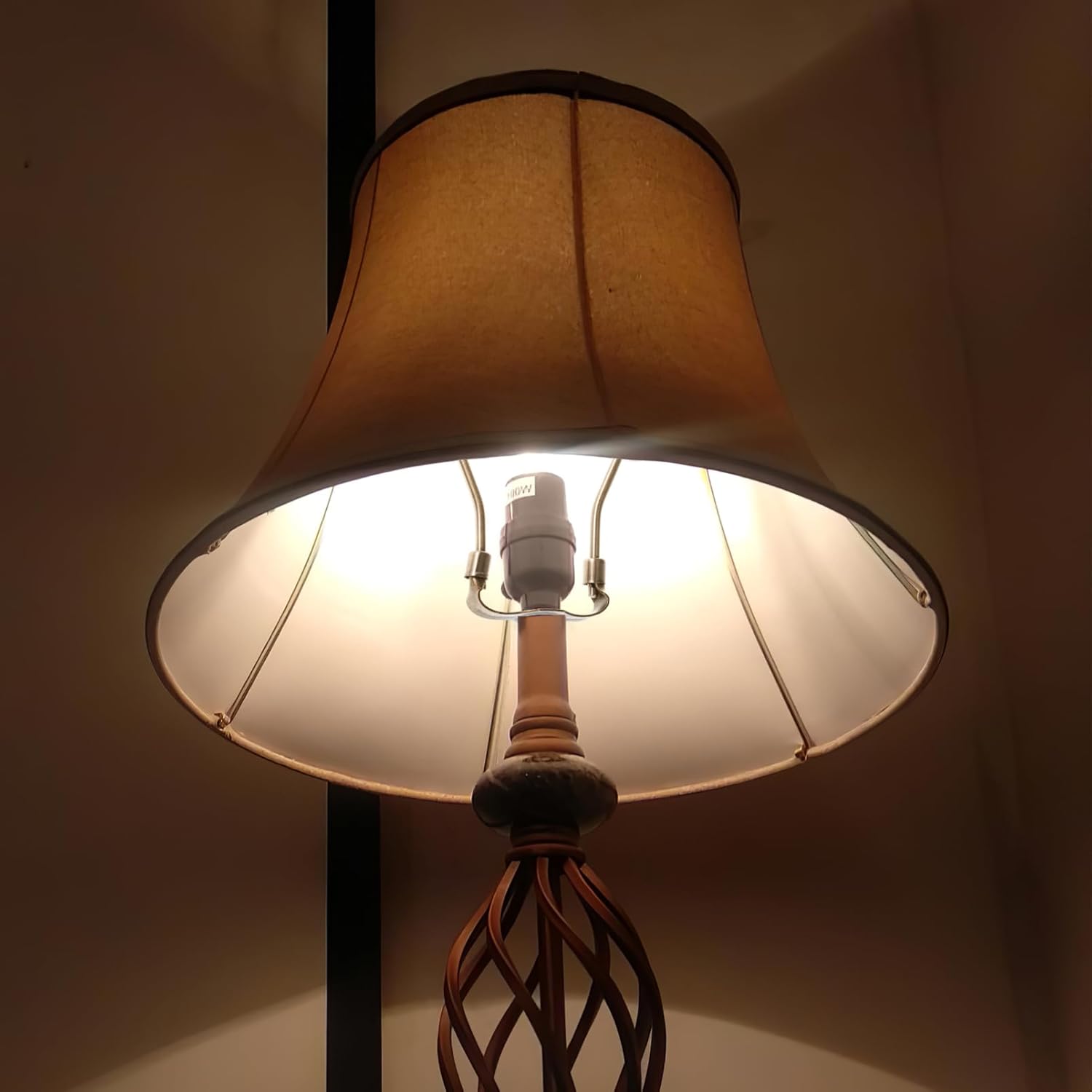 POPETPOP 6 Inch Brass Lamp Harp Holder Kit