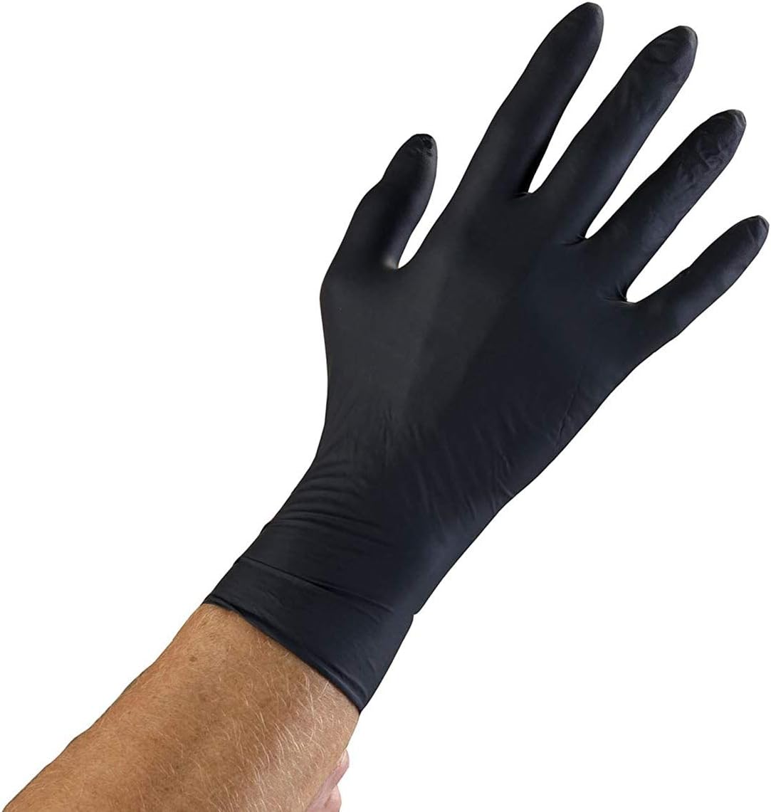 Ansell High Five Onyx Nitrile Exam Gloves X-Large 100 Count