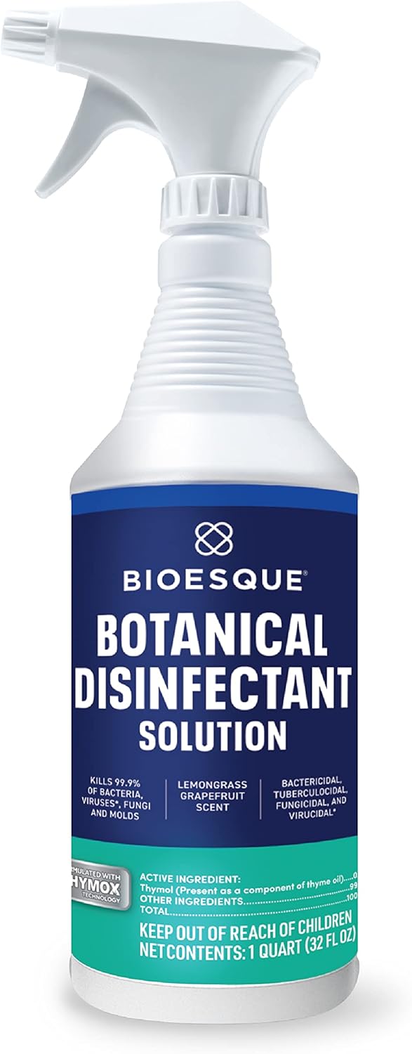 Bioesque Botanical Disinfectant Solution 32 Fl Oz Pack of 12