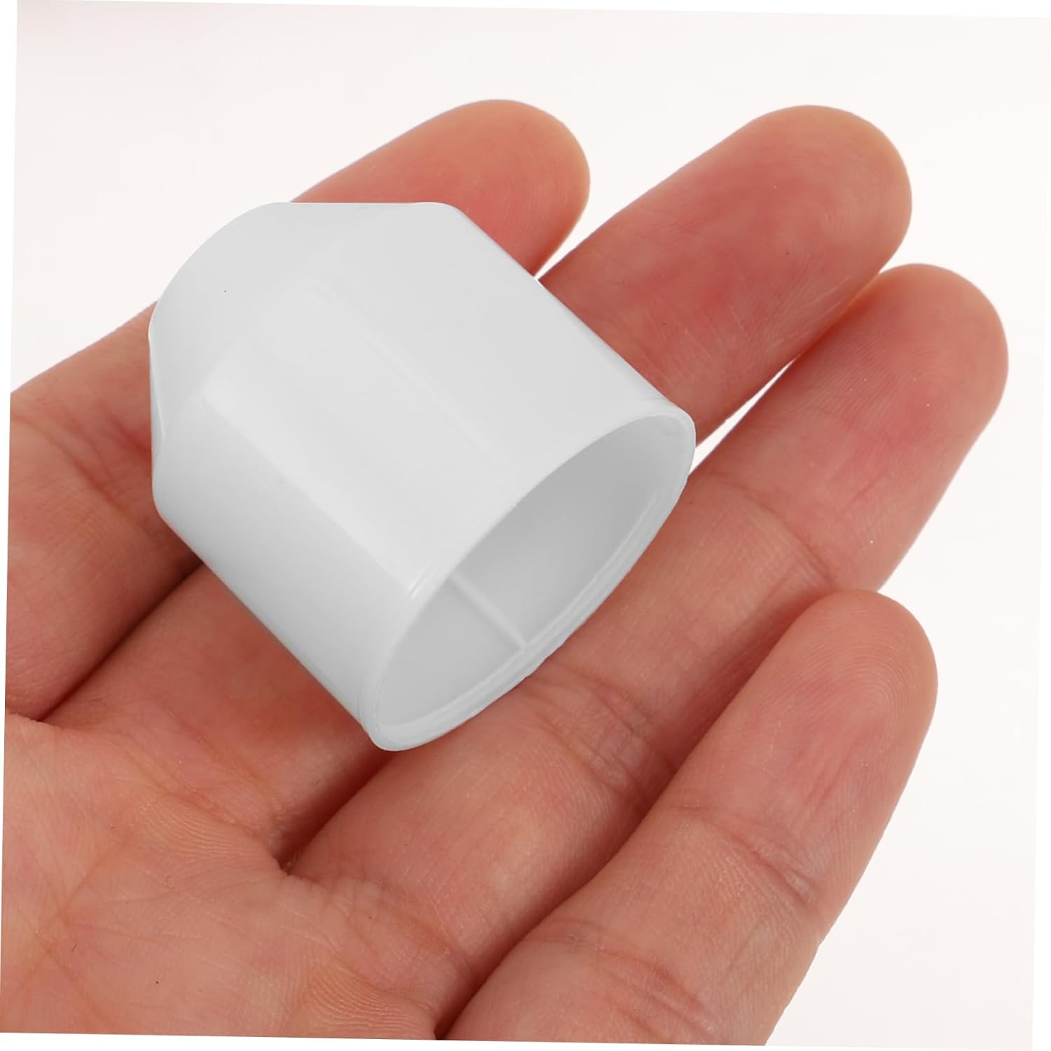 HOMSFOU 50pcs Lamp Holder Plastic Cover Decorative Finial