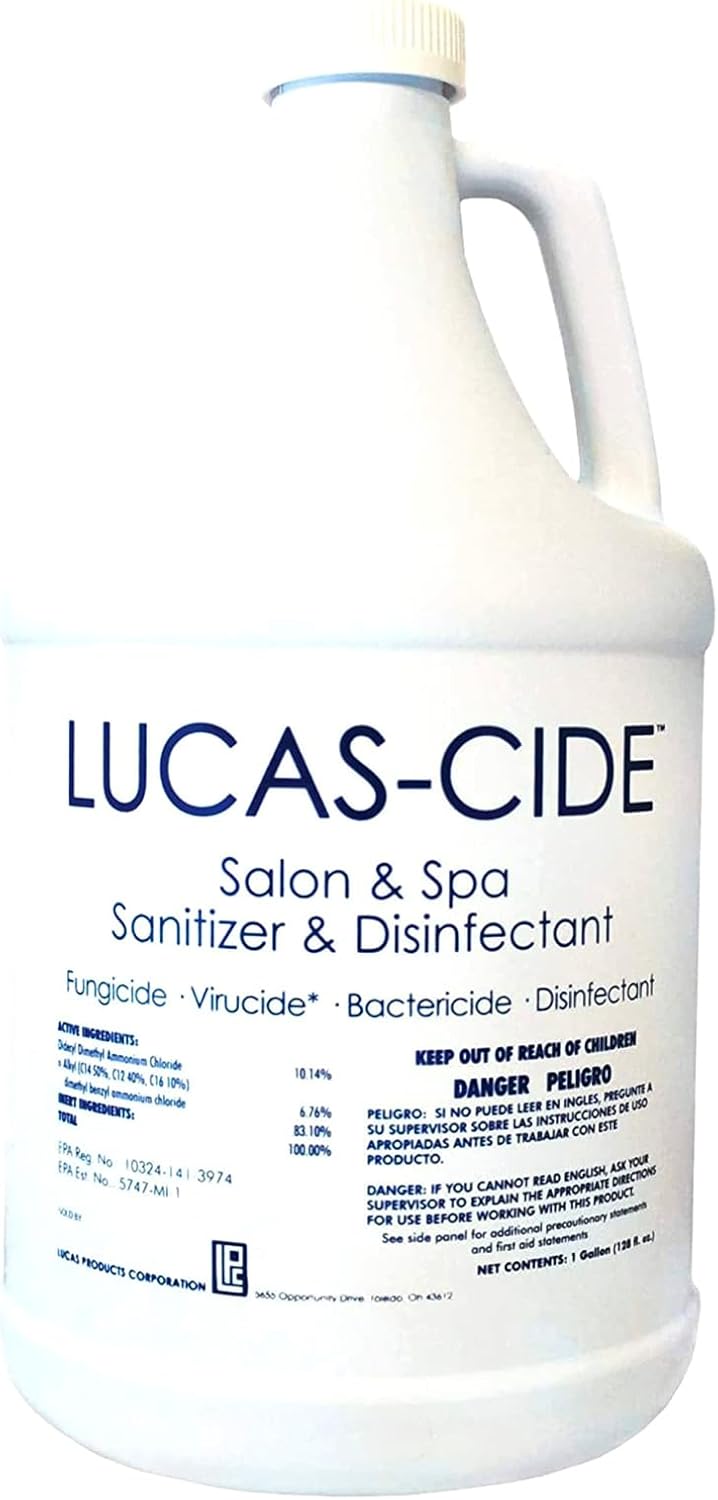 LUCAS-CIDE Blue Disinfectant 128 Fl Oz EPA Approved