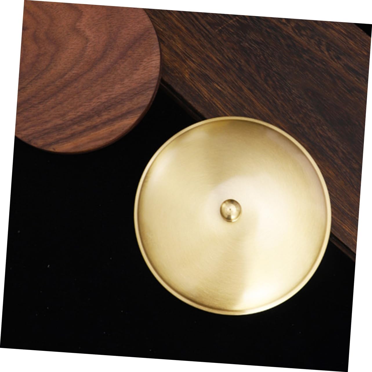 Brass Ashtray Lid for Indoor and Outdoor Use