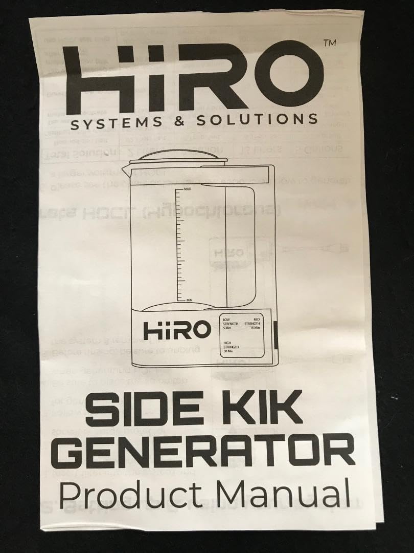 HIRO Side Kik Generator for Industrial Use