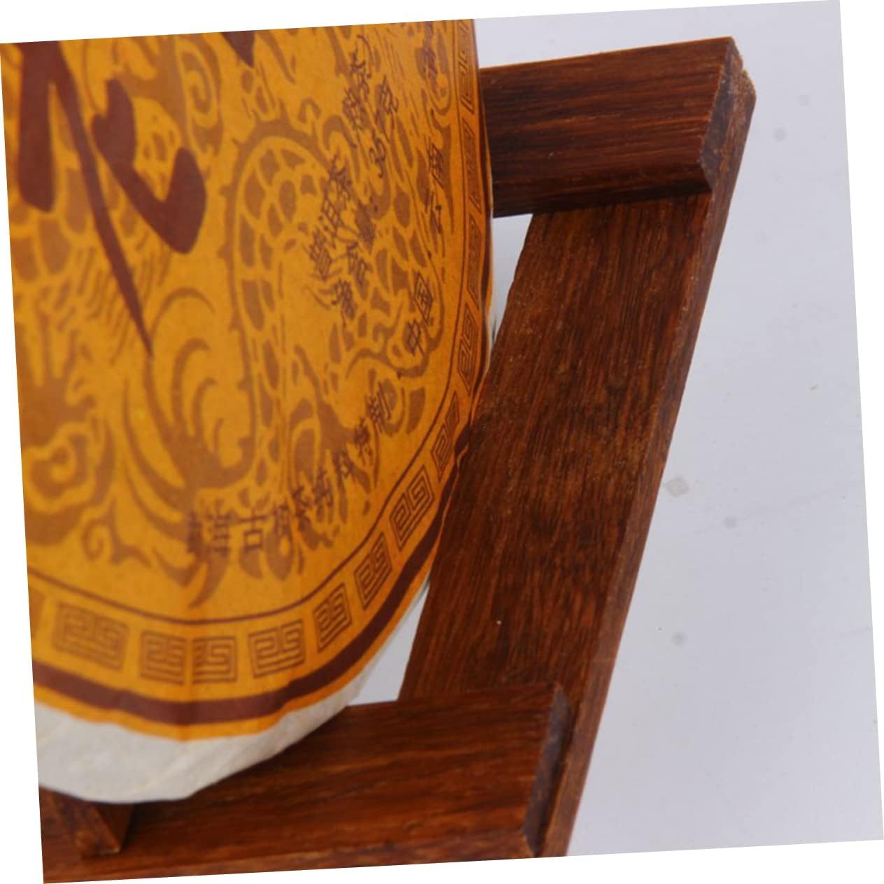 3-Tier Bamboo Tea Cake Holder Stand Adjustable Display Rack