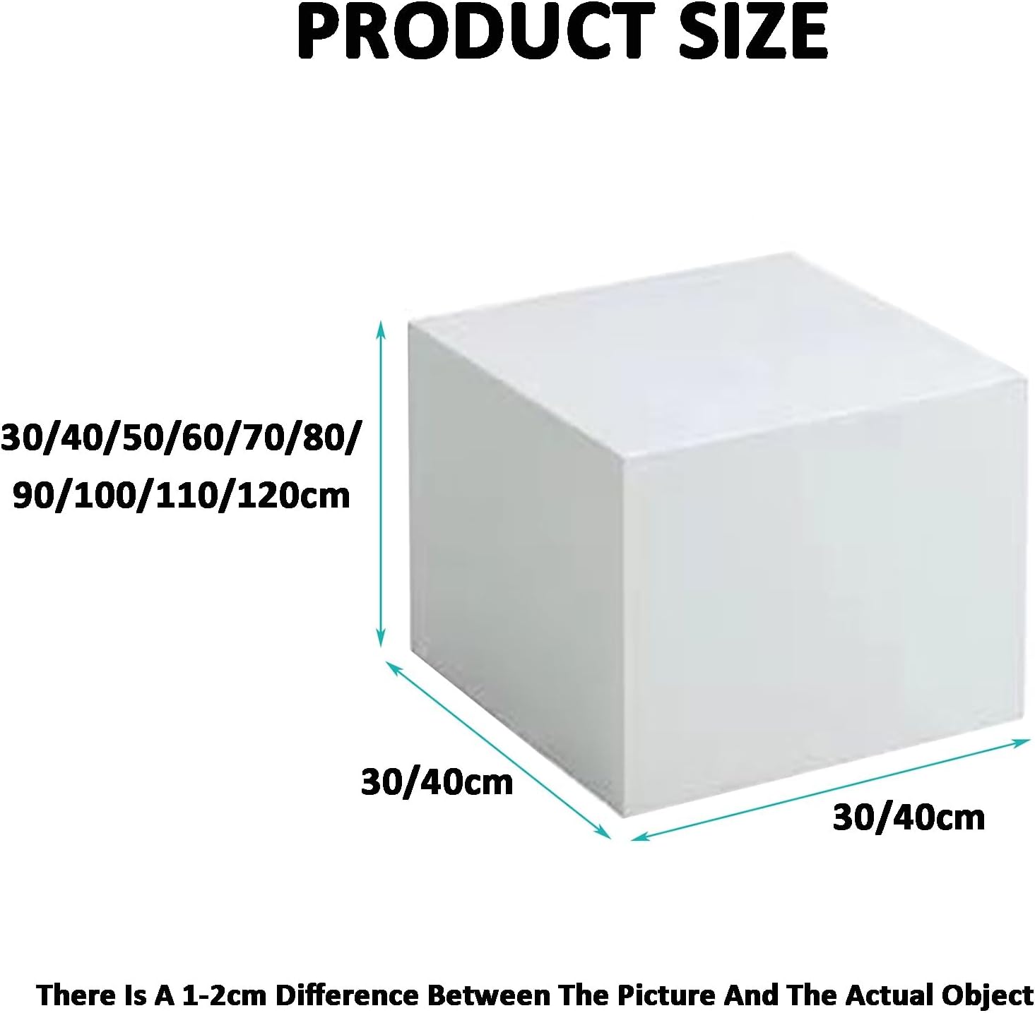 Cube Mannequin Display Stand 200KG Load Capacity