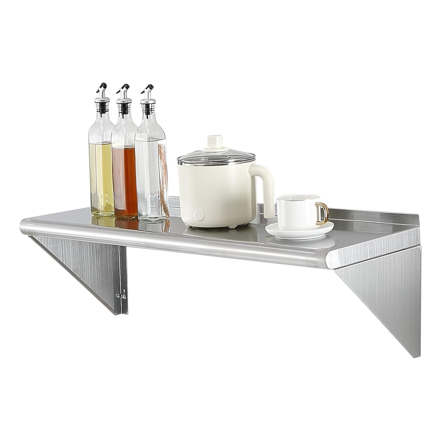VEVOR 12 In x 36 In Stainless Steel Wall Shelf