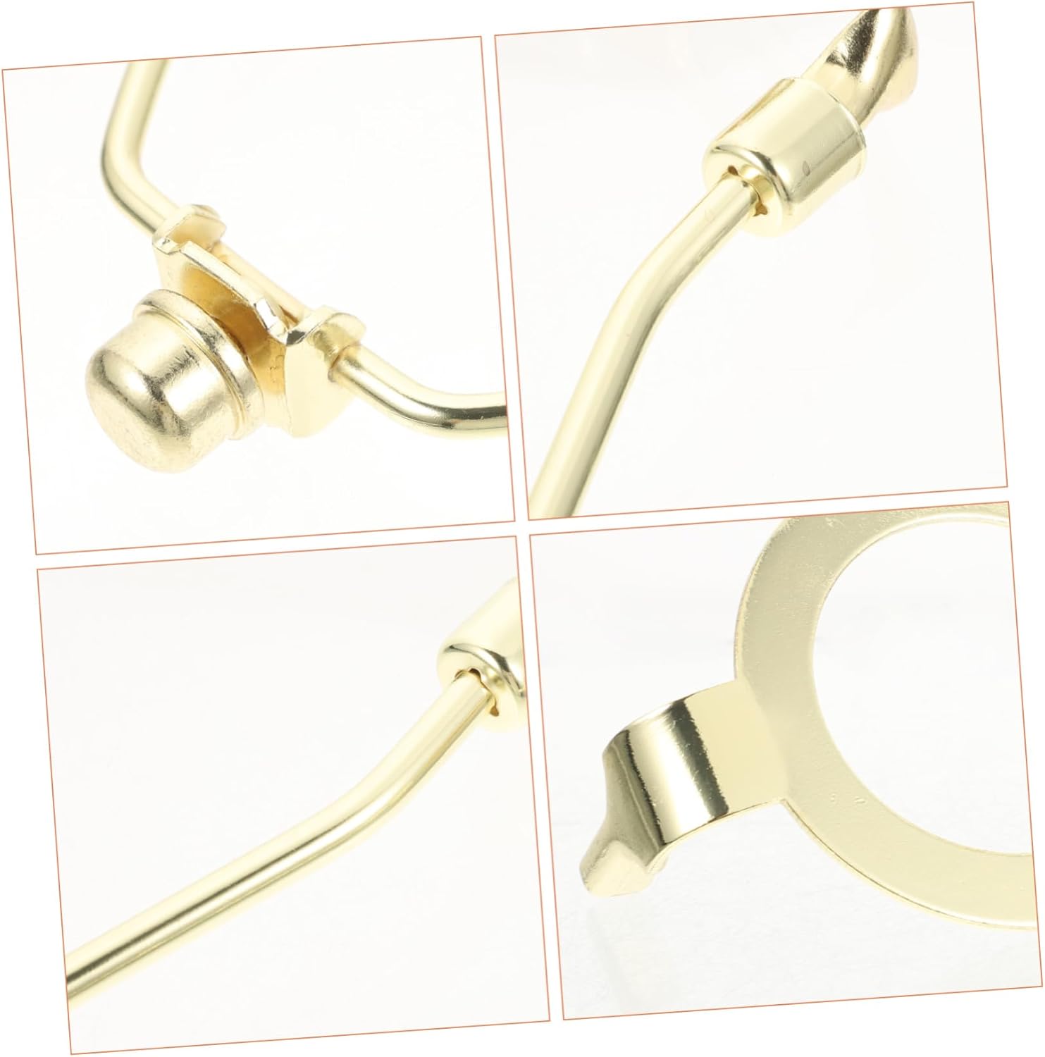 Veemoon Adjustable Lamp Shade Adapter Kit with Detachable Base