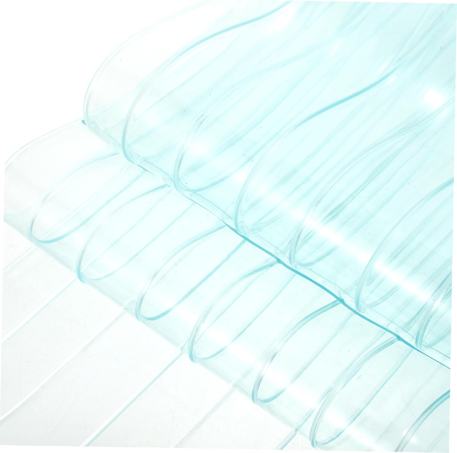 Ciieeo Transparent Door Curtain for Bathrooms and Garages