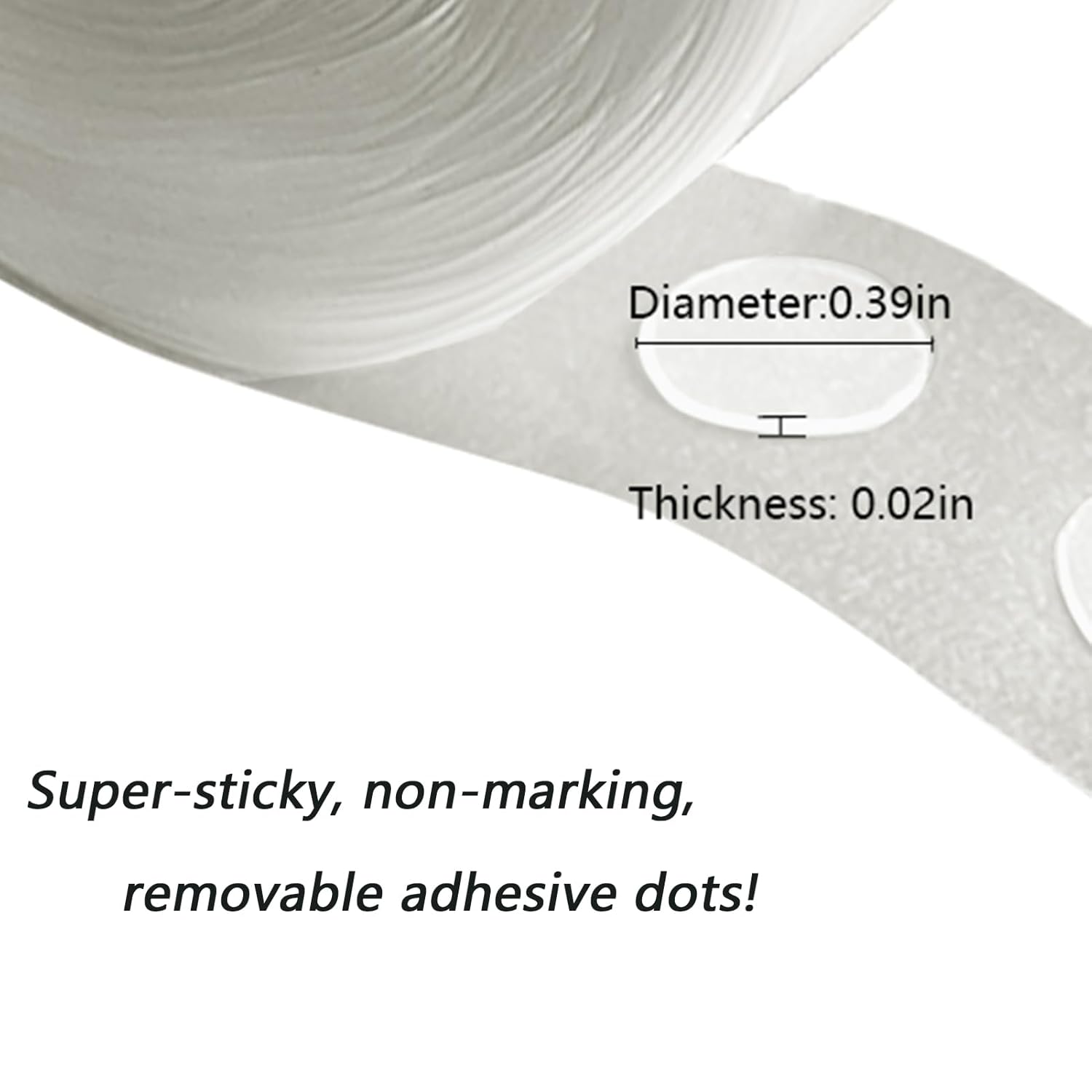 LMJIA 100PC Balloon Adhesive Dots Two-Sided