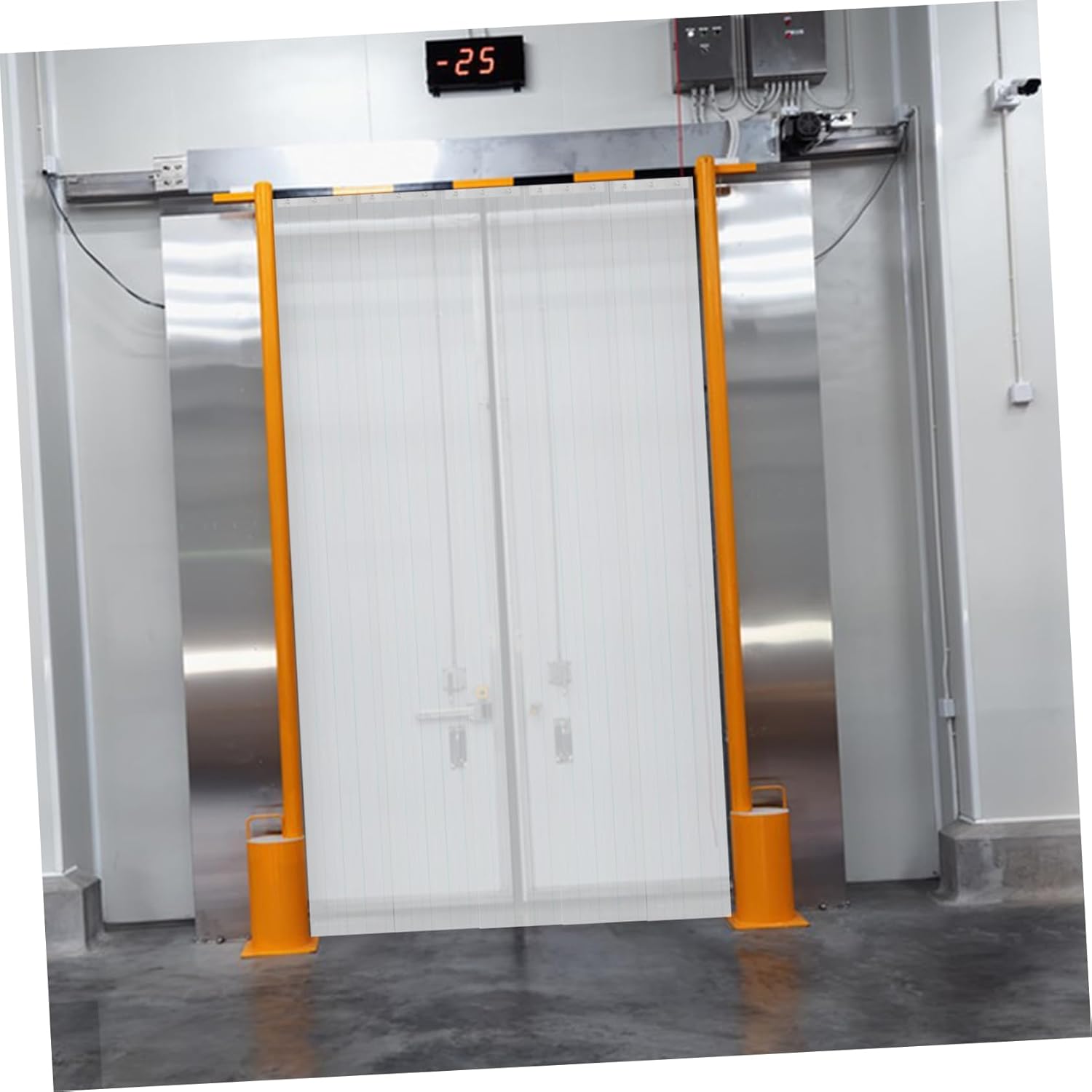 PRETYZOOM Transparent Strip Curtain for Commercial and Home Use