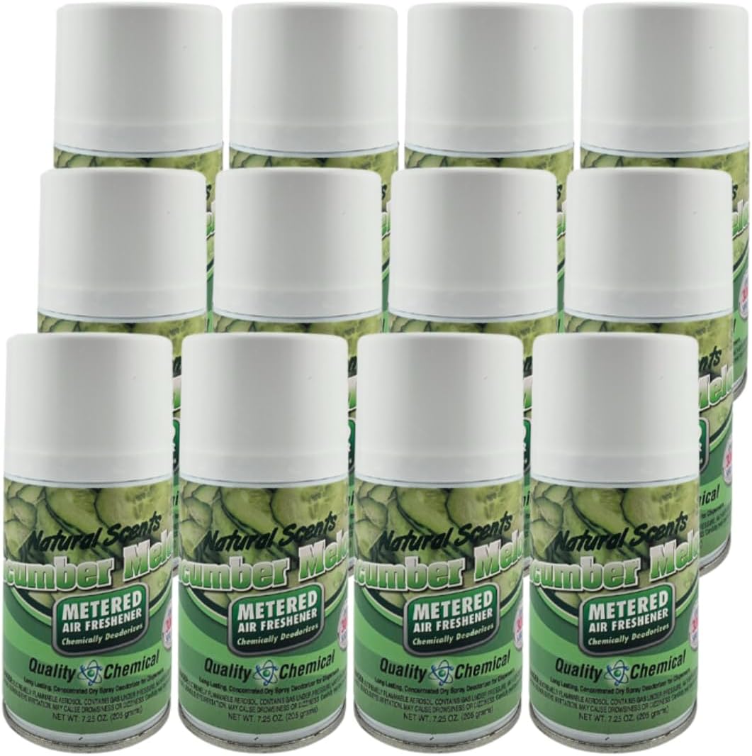 Quality Chemical Cucumber Melon Refill Can - 725 Oz Pack of 12