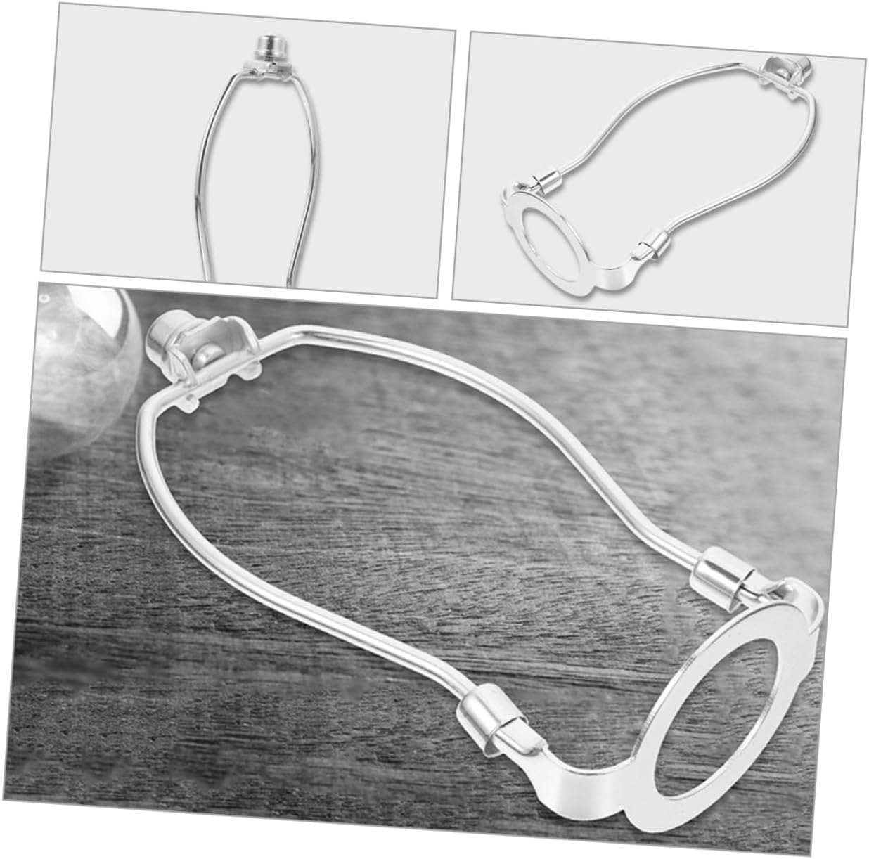 Lampshade Holder Bracket for Table Lamps Harp Easy Install Replacement Kit