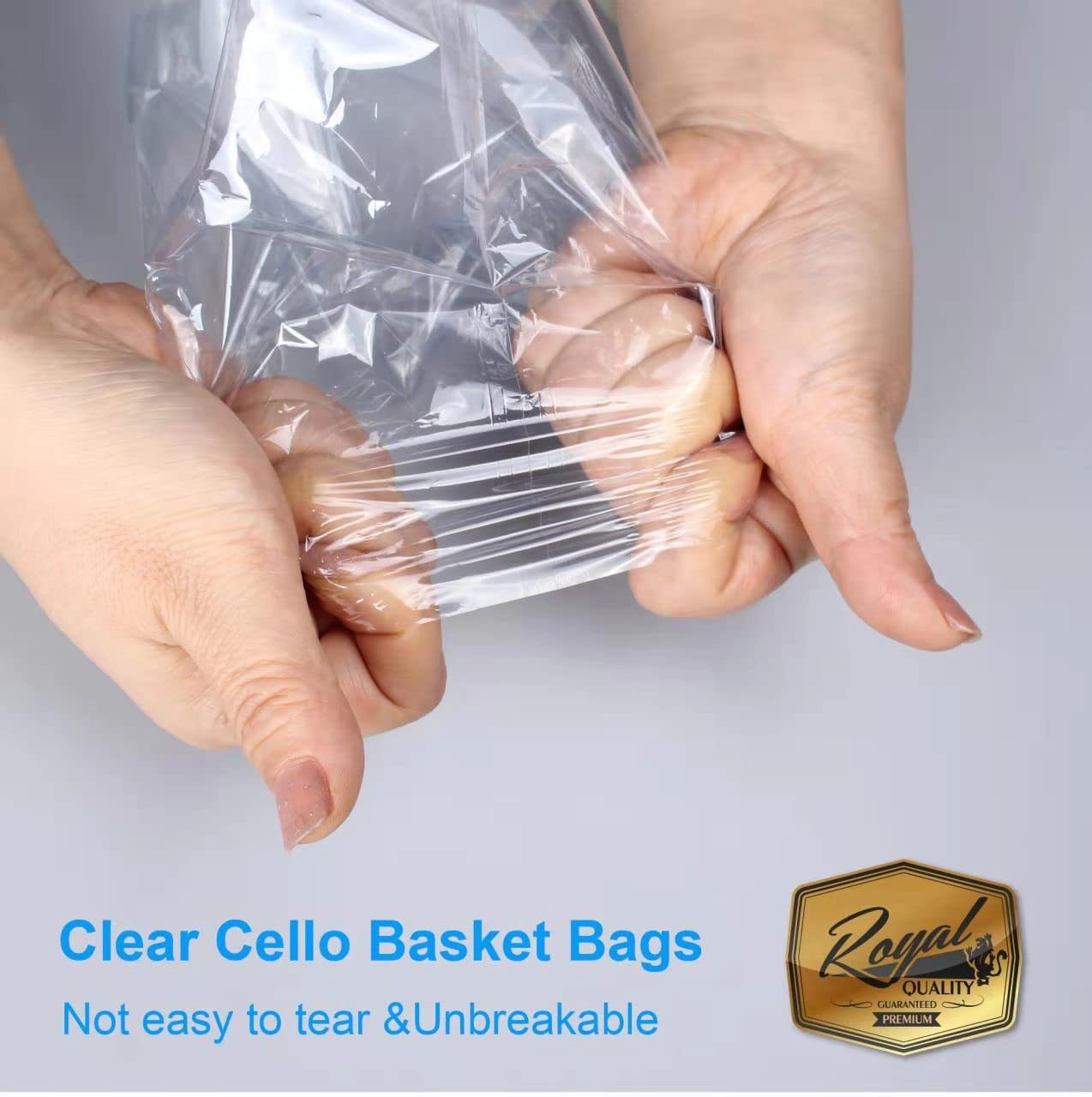 AOUKAR Shrink Wrap Bags 300Pcs 8x12 Inch Clear PVC Heat Sealing Wrap for Packaging