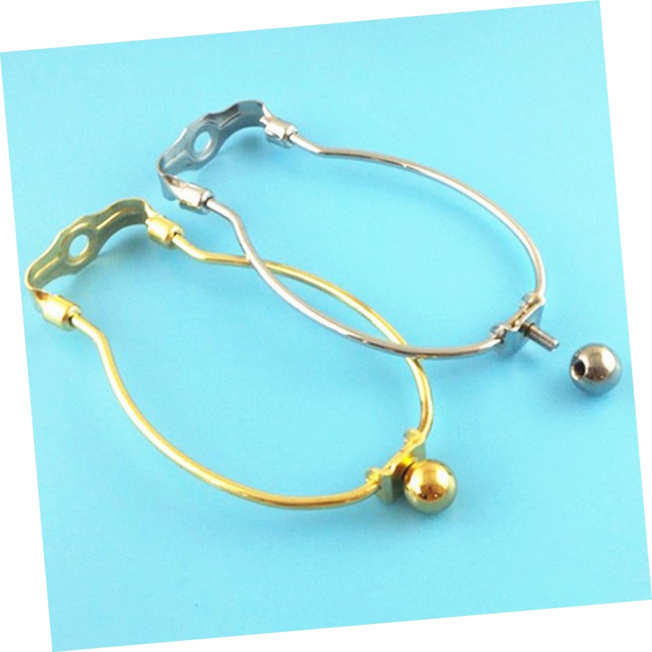 4pcs Lamp Shade Holder Gold Support Bracket for Floor Table Lamps and Lightweight Design for Crystal and Horn 1