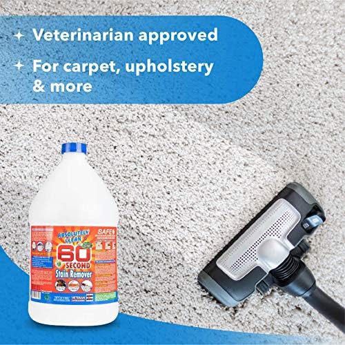 Absolutely Clean 60 Second Stain Remover - 128oz - Natural Eco Friendly