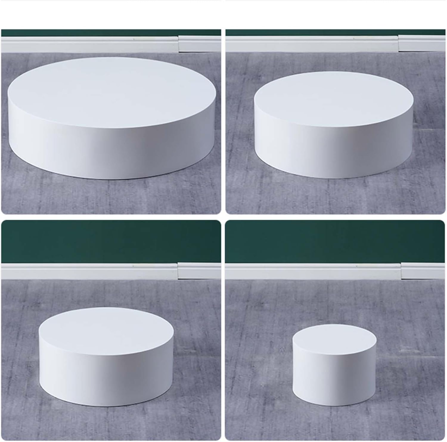 Stackable Cylinder Display Stands for Decor and Storage