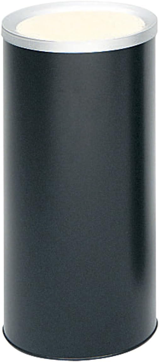 Safco Ash Urn Black 20 In Durable Steel