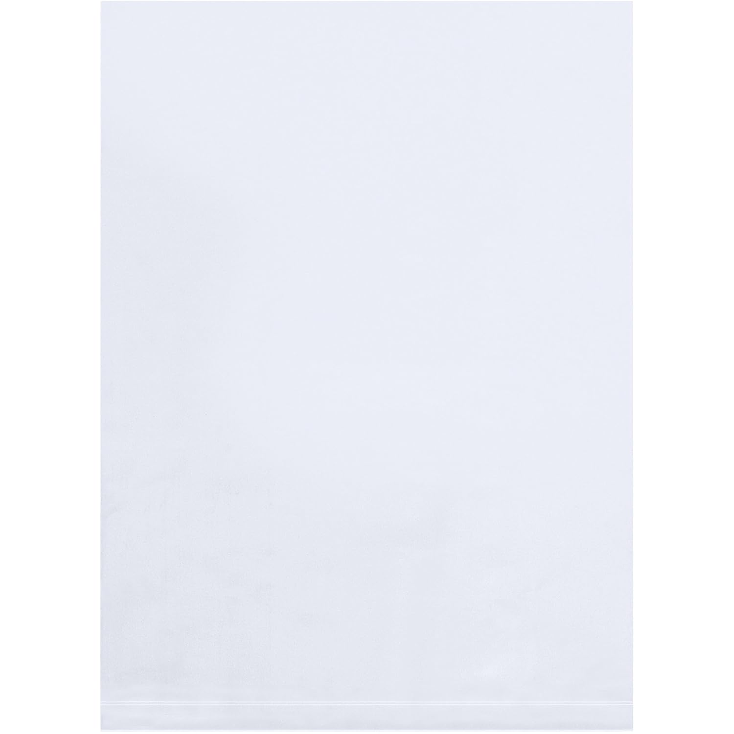 Aviditi 2 x 3 Clear Plastic Poly Bags - 2 Mil Case of 1000