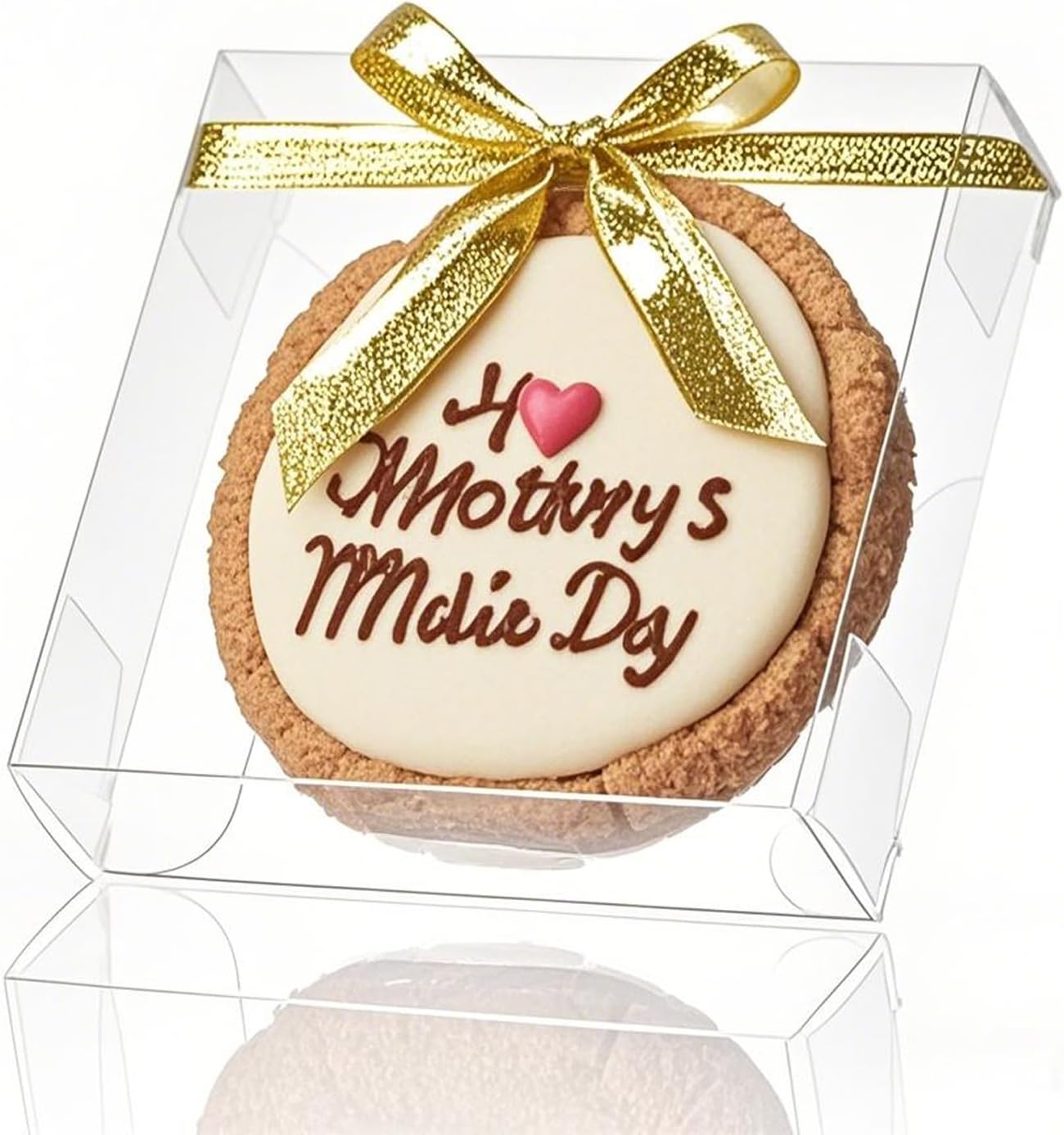 100 Pack Clear Single Cookie Boxes for Bakery Events