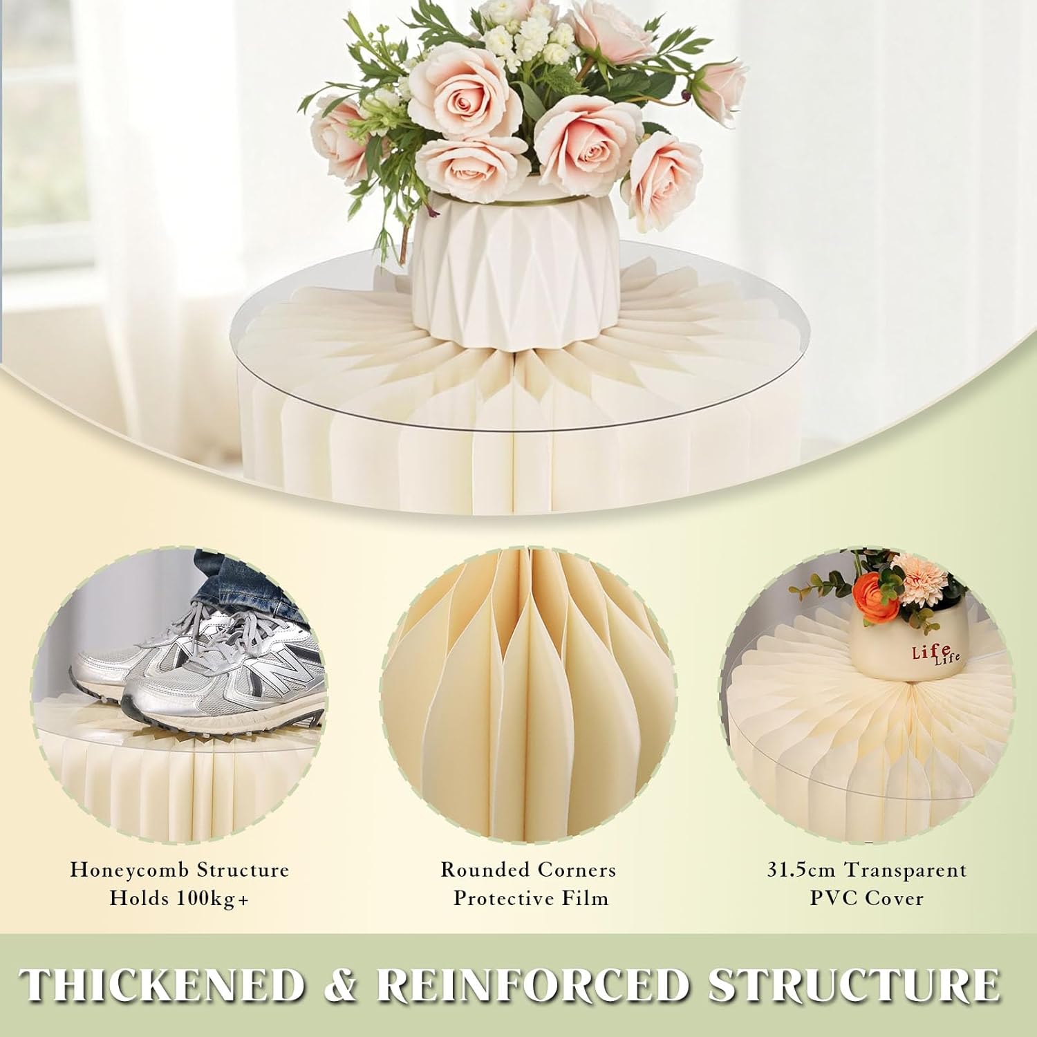 6 Pack Buffet Risers for Dessert Displays