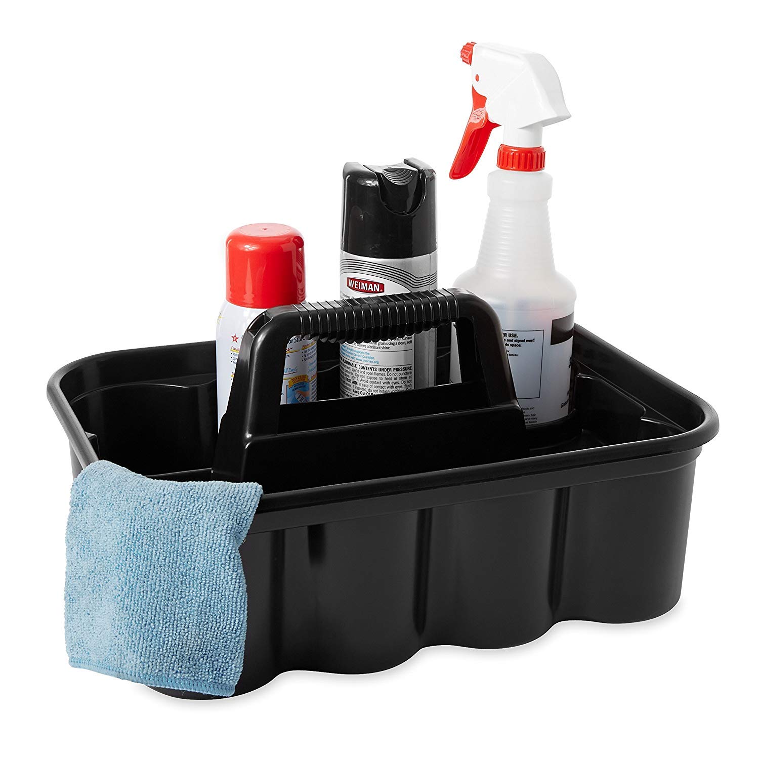 Deluxe Carry Caddy for Coffee Drinks and Cleaning Tools