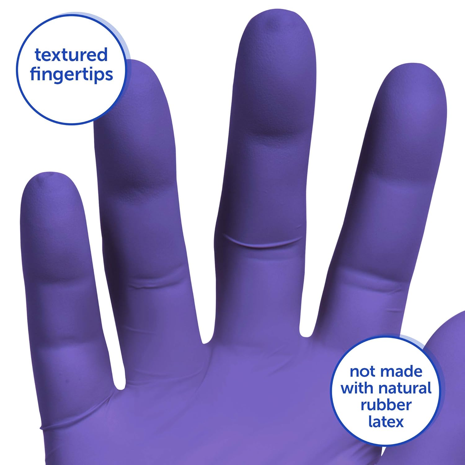 Kimtech Purple Nitrile-Xtra Exam Gloves 59 Mil 12 S 50 GlovesBox