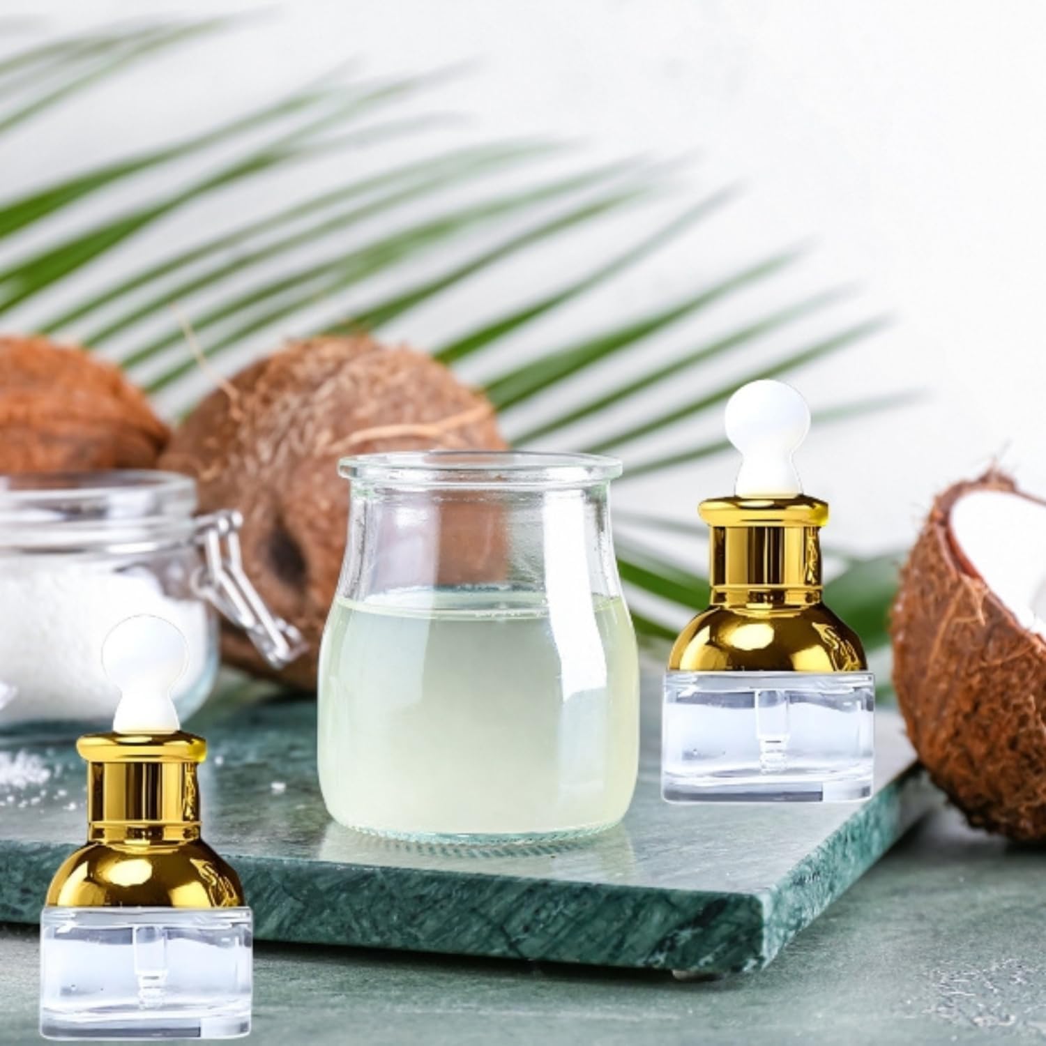 Luxury Clear Glass Dropper Bottles 20ml