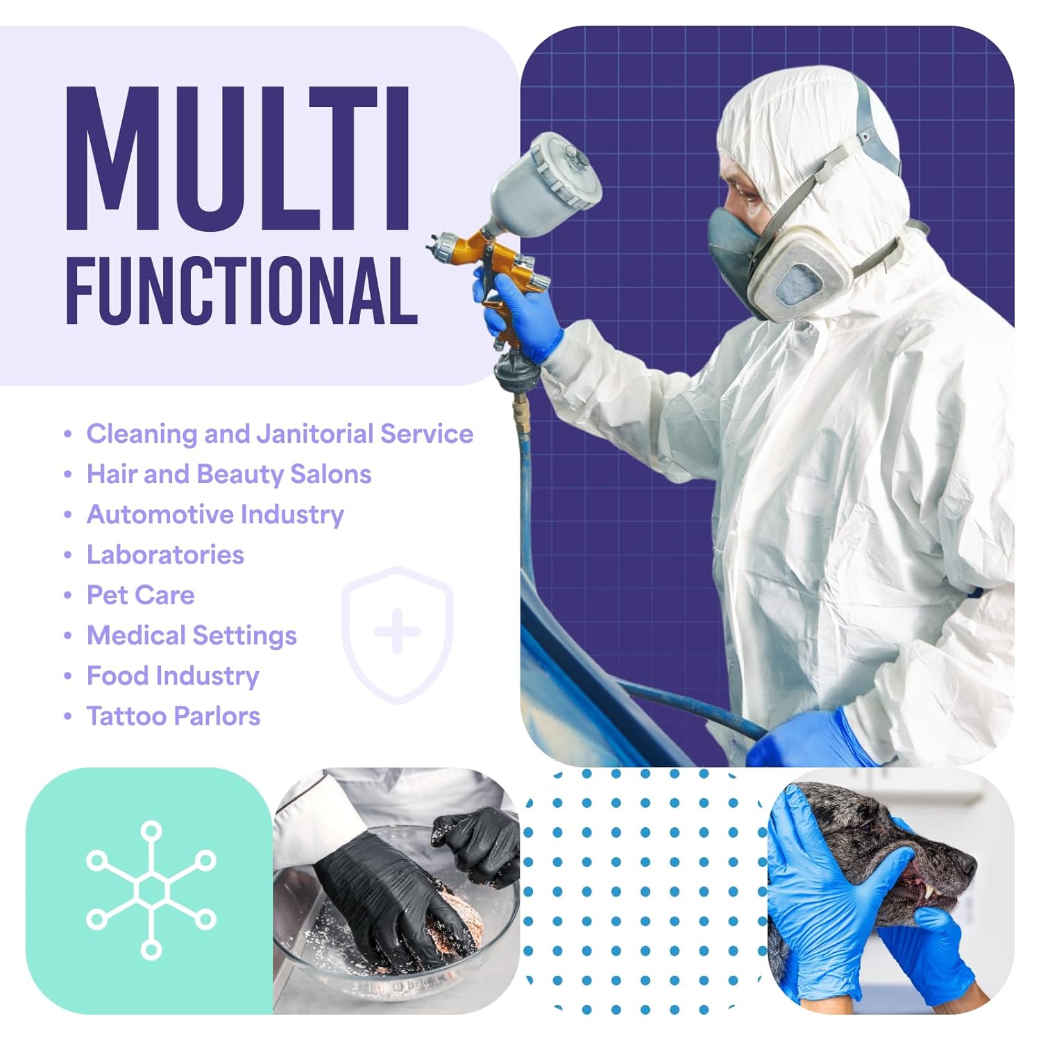 Medtecs Nitrile Gloves 4 Mil Chemo-Rated 200 Pcs