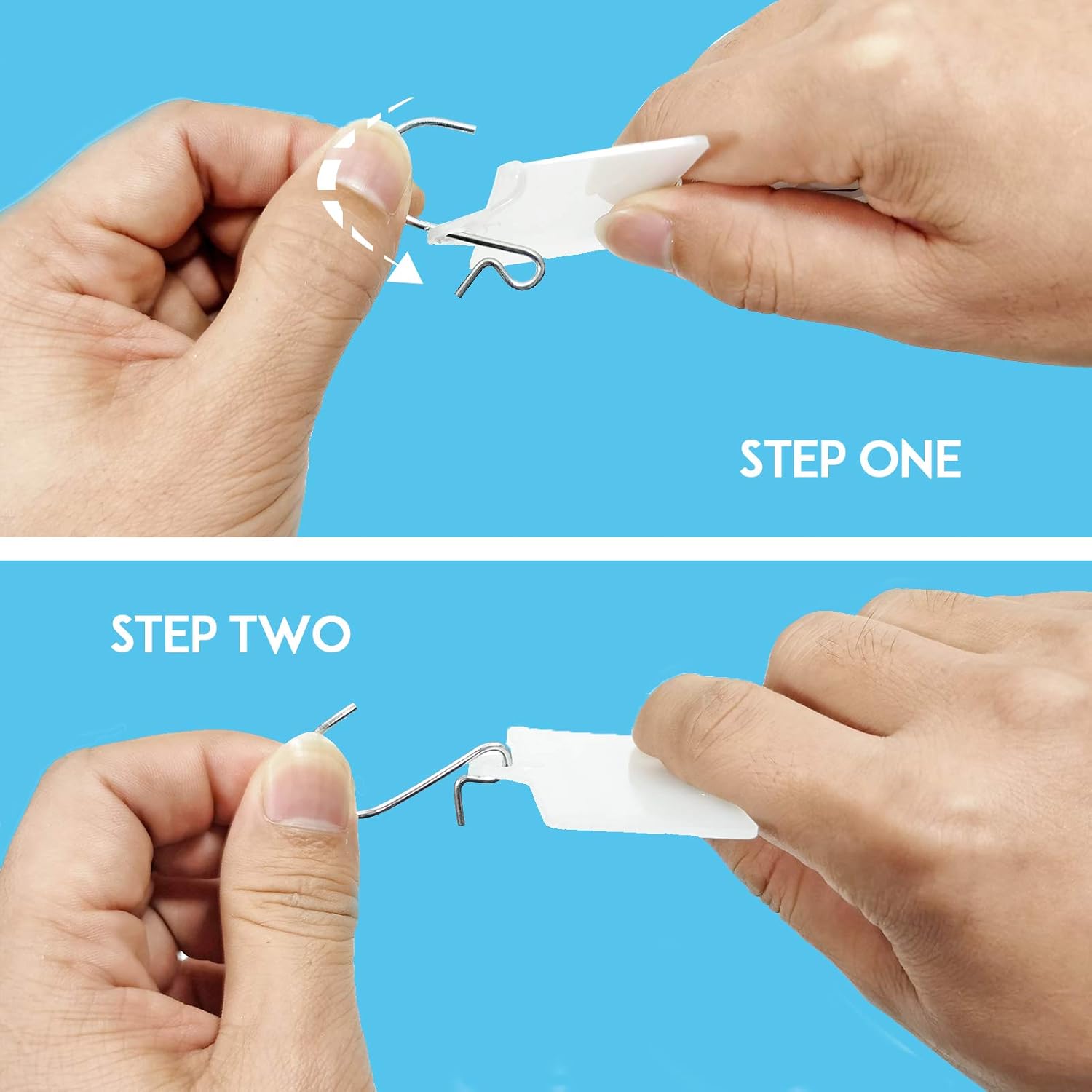 10 Piece Hanging Display Strips with Hooks