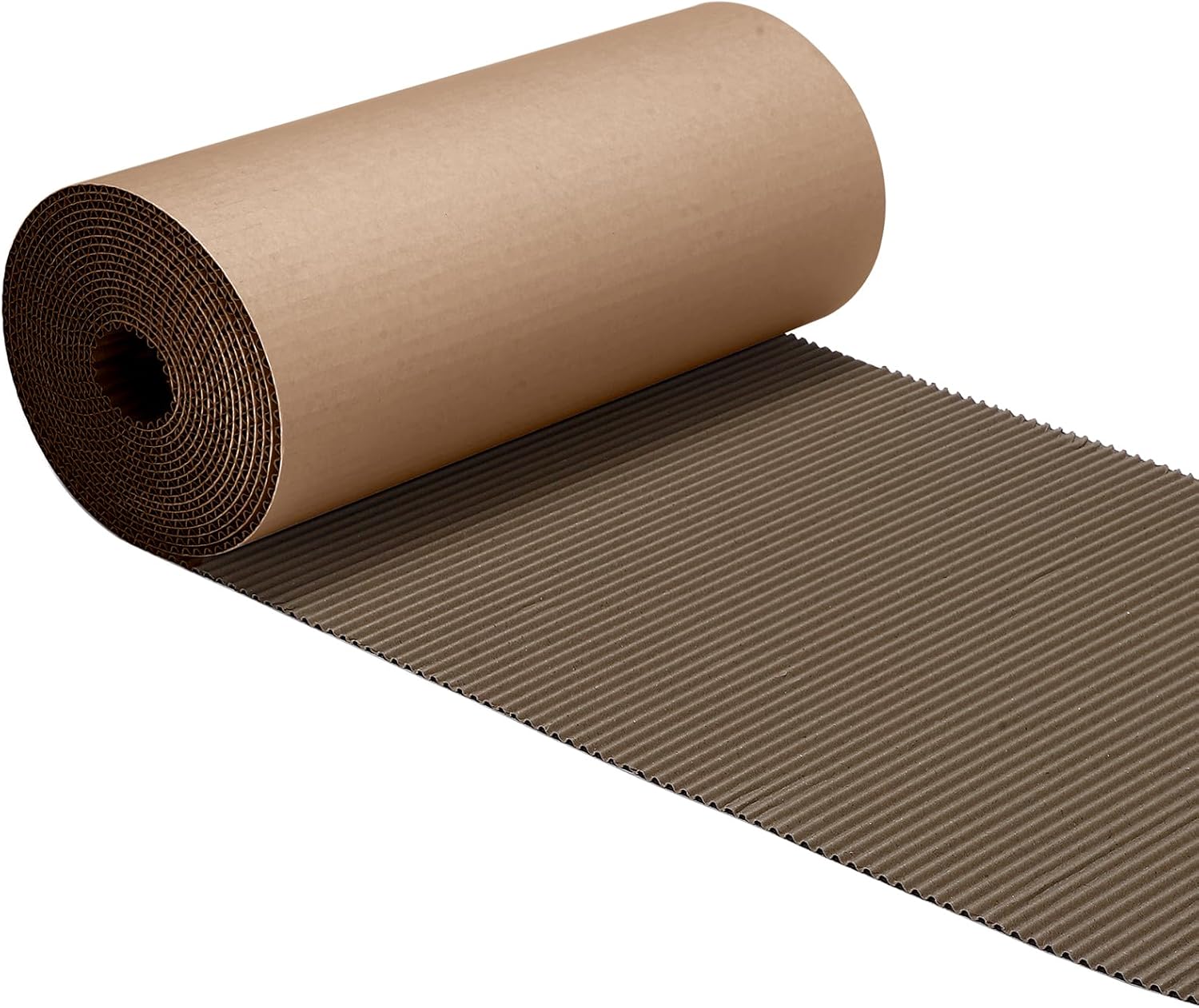 Geyoga 9x197 Inch Brown Corrugated Cardboard Roll