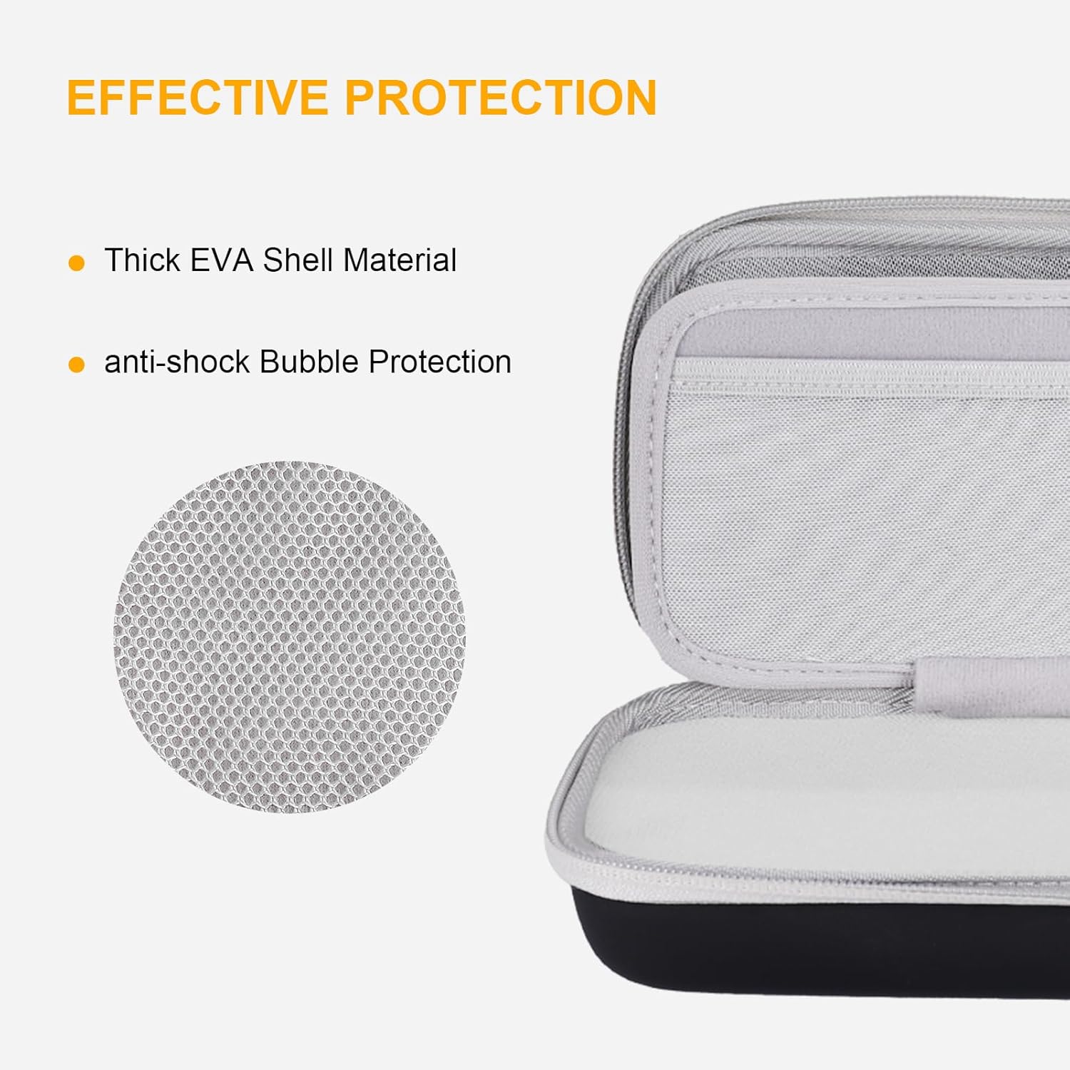 Opoway Stethoscope Carrying Case PU Black