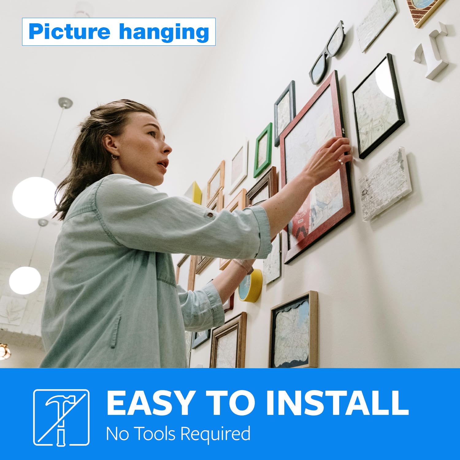 Double Sided Tape 10mm x 165ft Heavy Duty Water Resistant for Wall Mounting