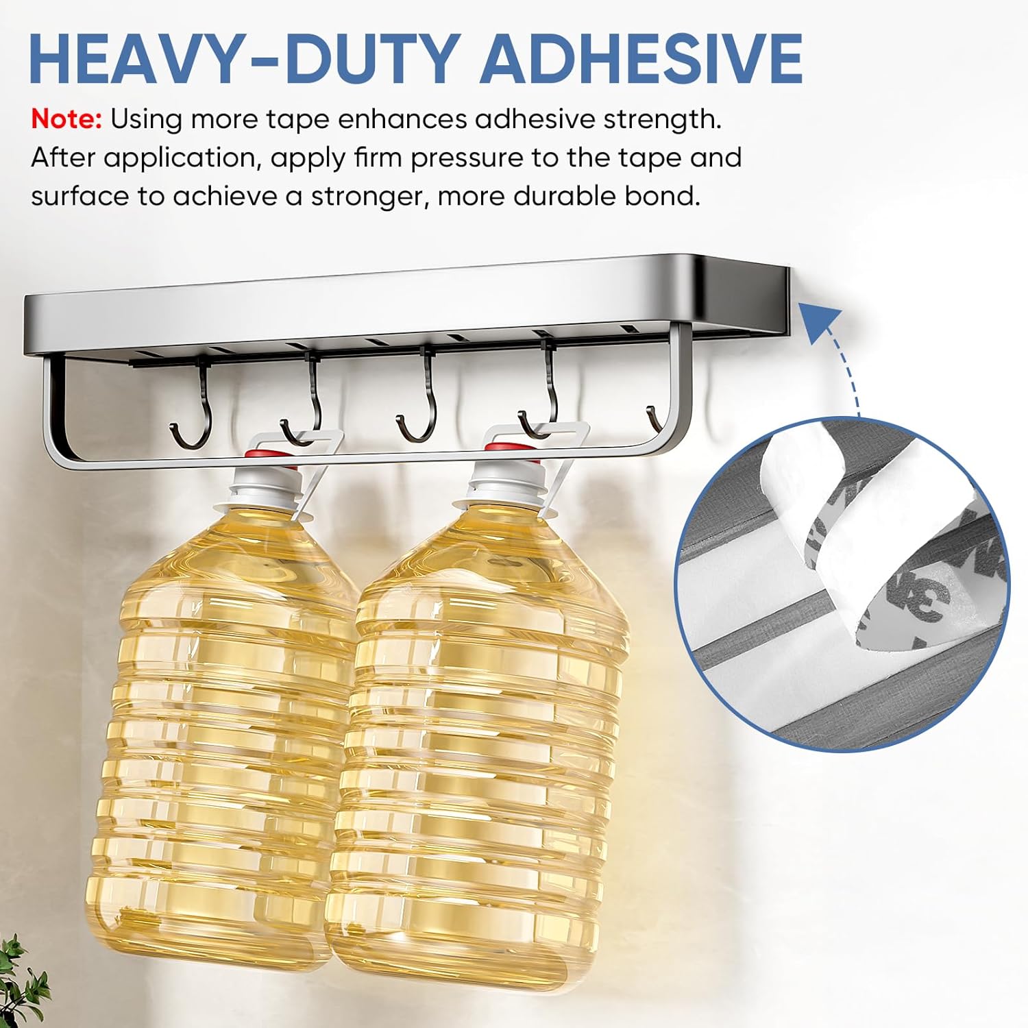 Double Sided Foam Tape for Alarm Sensors and Home Decorations 12in x 165ft