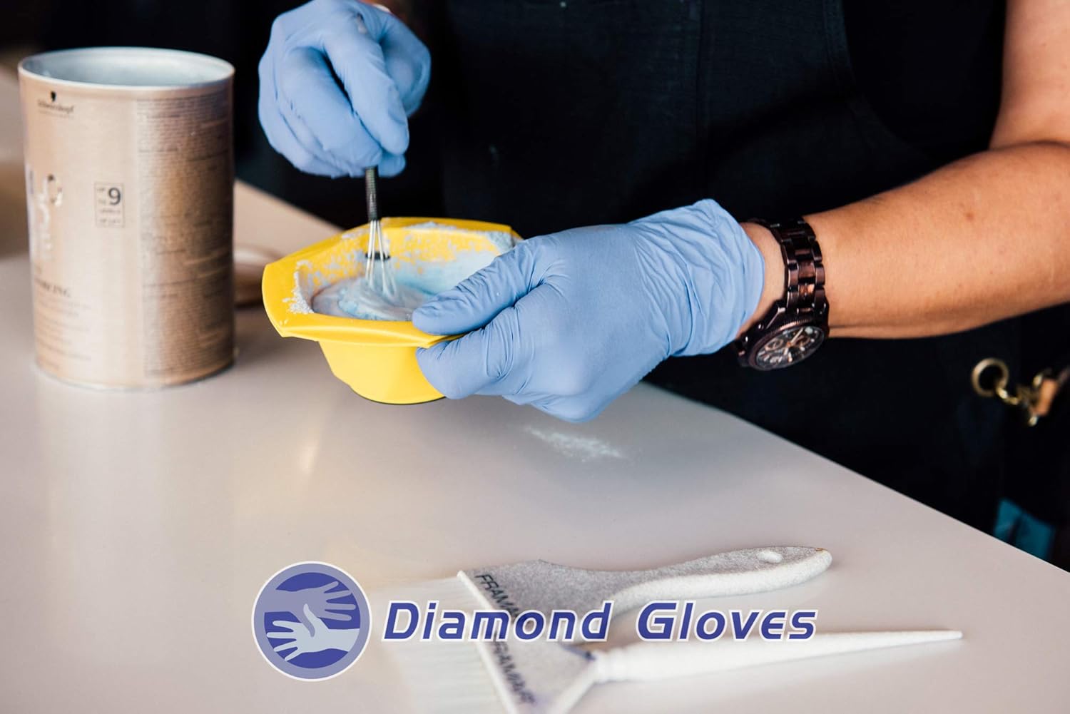 Diamond Gloves Nitrile Exam Powder Free Gloves 1000pcs Case