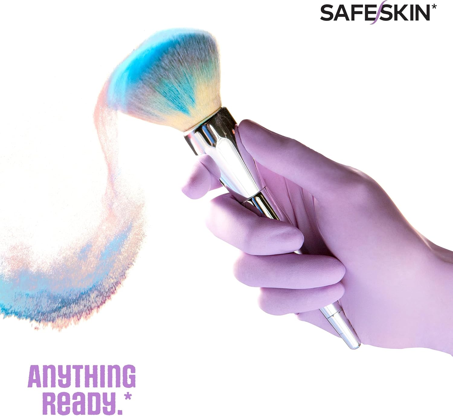 SAFESKIN Nitrile Gloves POP-N-GO Pack of 50 or 200 Powder Free