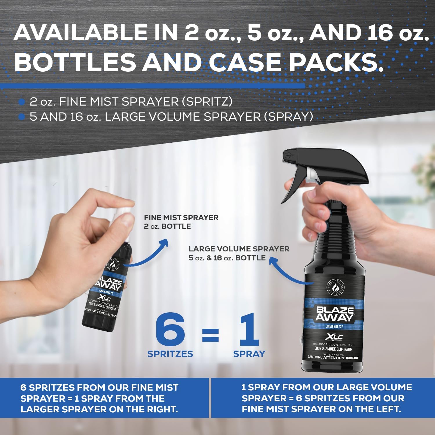 Blaze Away Commercial Air Freshener with Strong Odor Elimination