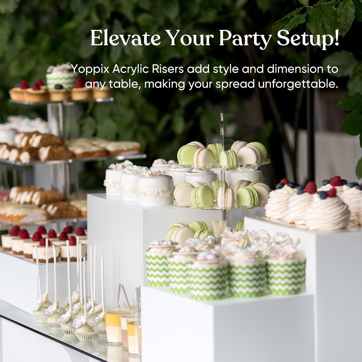 157 Extra Large Buffet Risers Display Stand