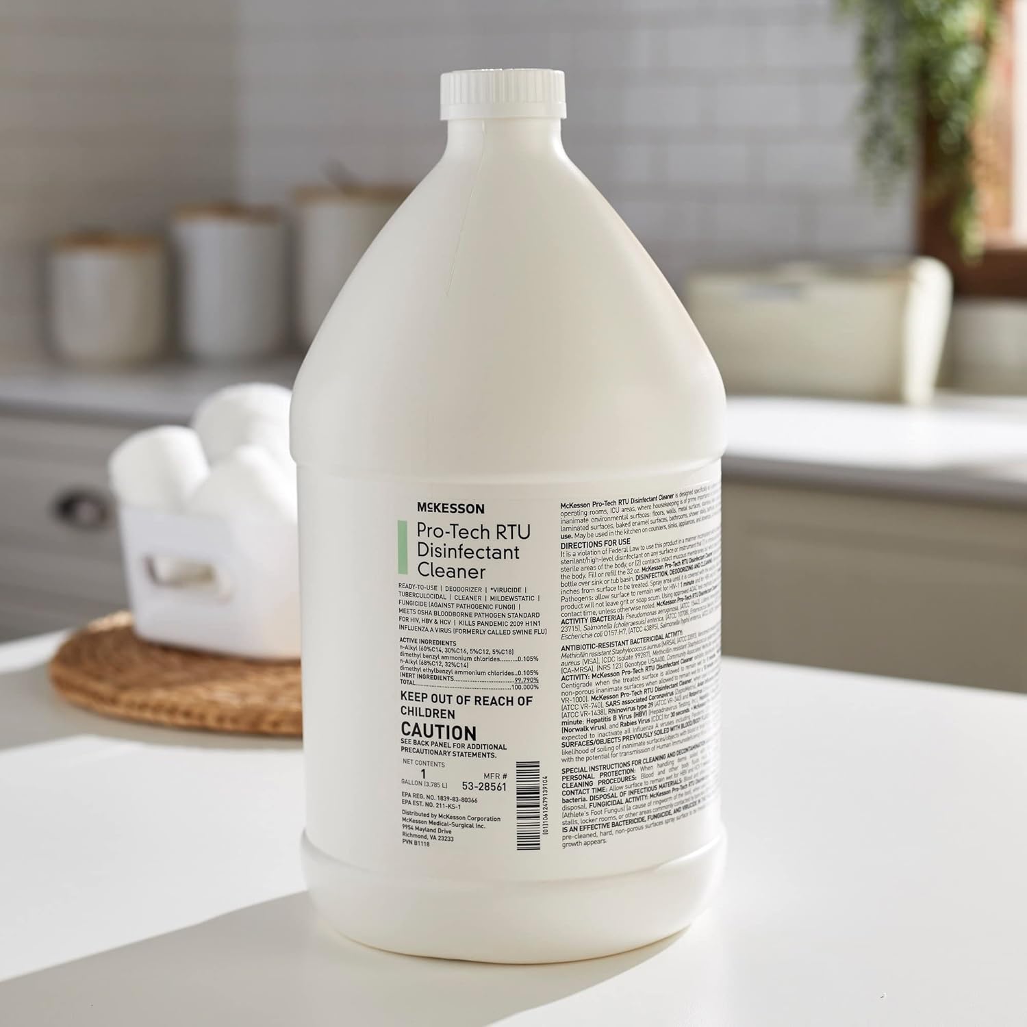 McKesson Pro-Tech Surface Disinfectant Cleaner 1 Gallon