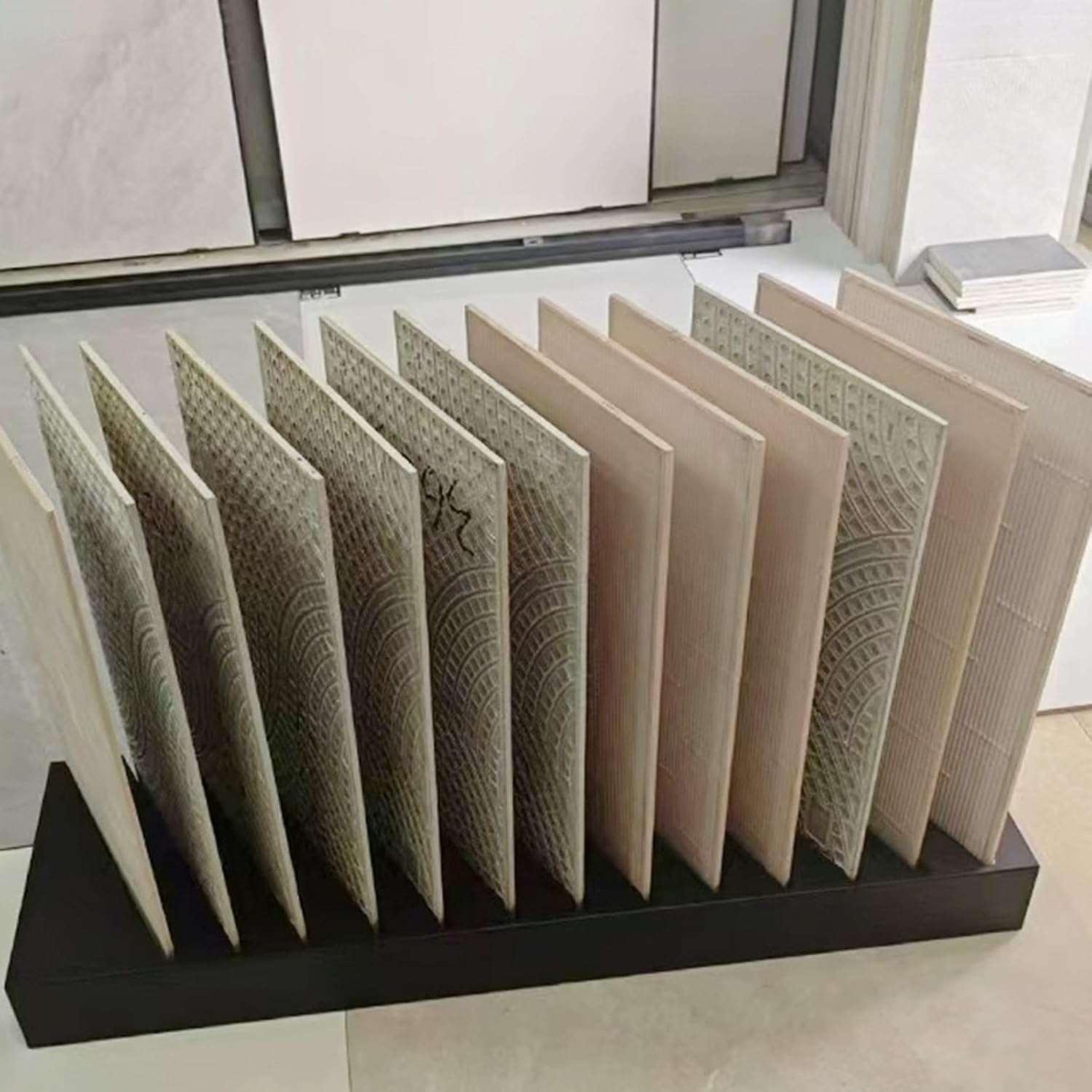 Ceramic Tile Display Stand for Exhibition Halls