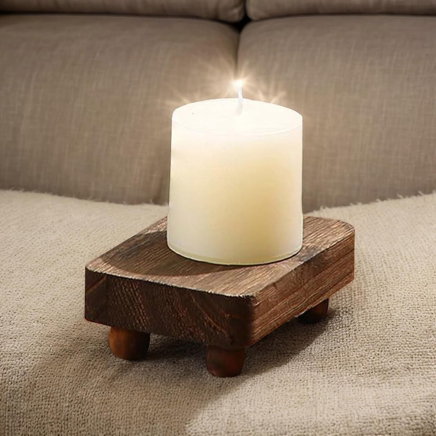 Wooden Stackable Display Stand For Perfume Candles