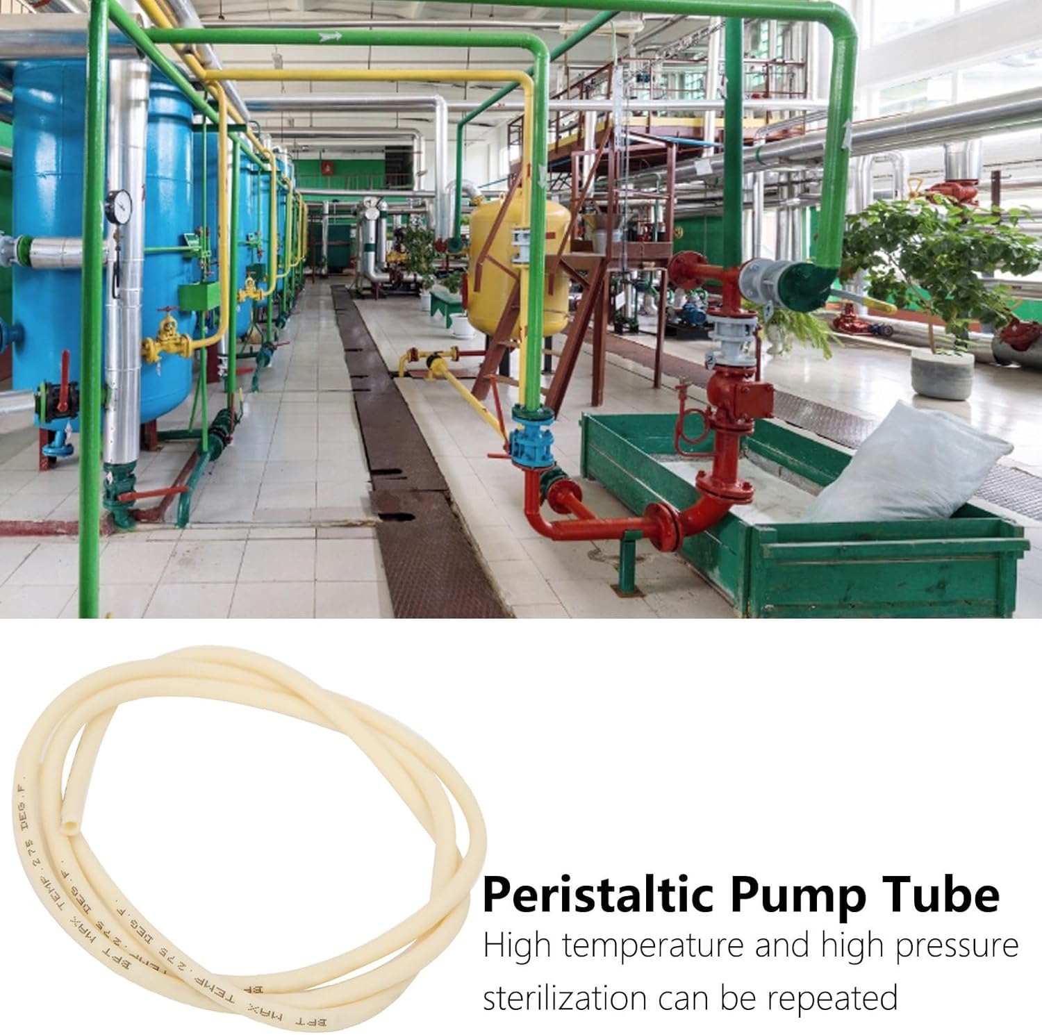 Peristaltic Pump Hose 1M 2x4mm Flexible BPT Tube for Lab Use